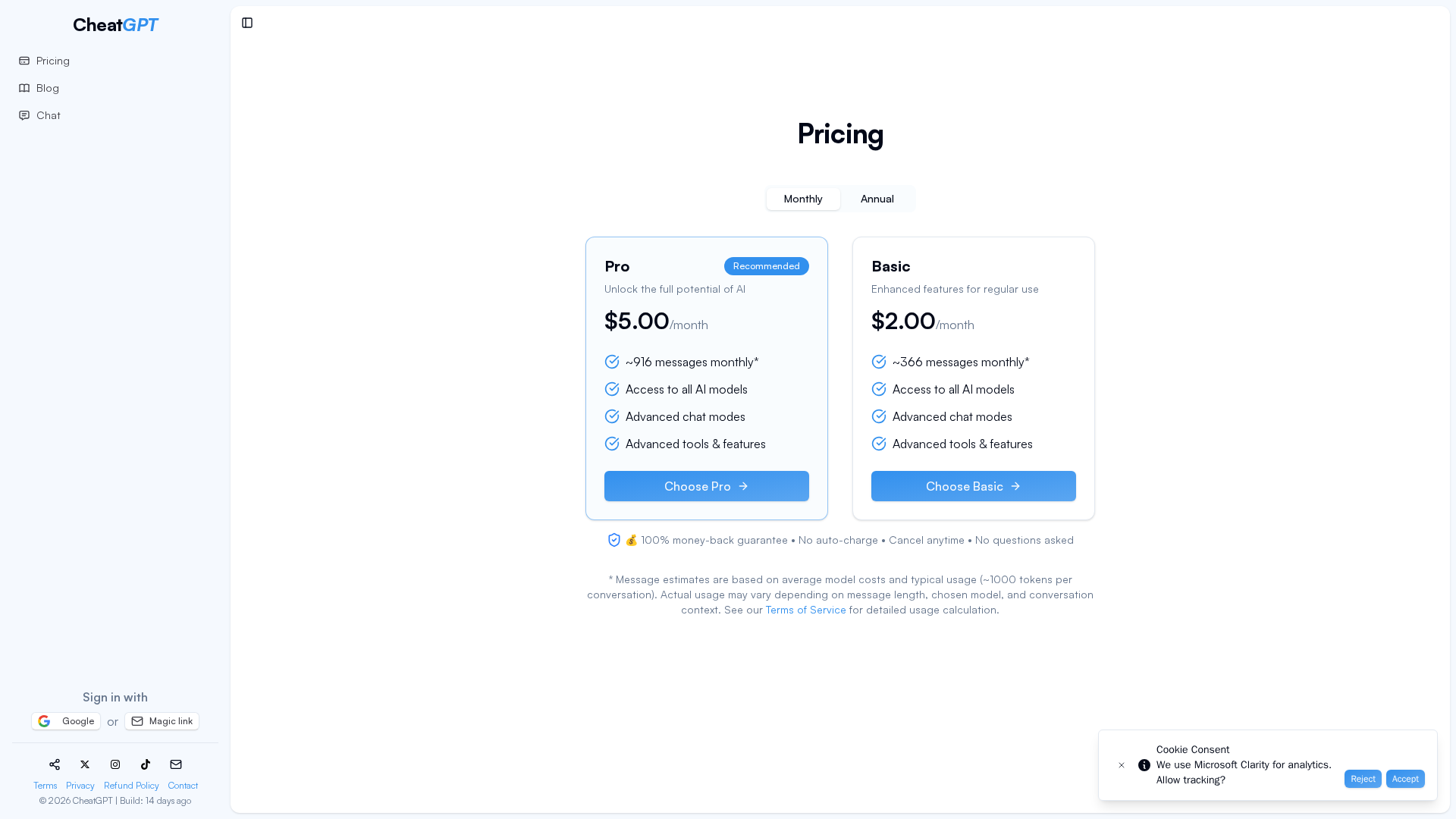 CheatGPT Screenshot 1