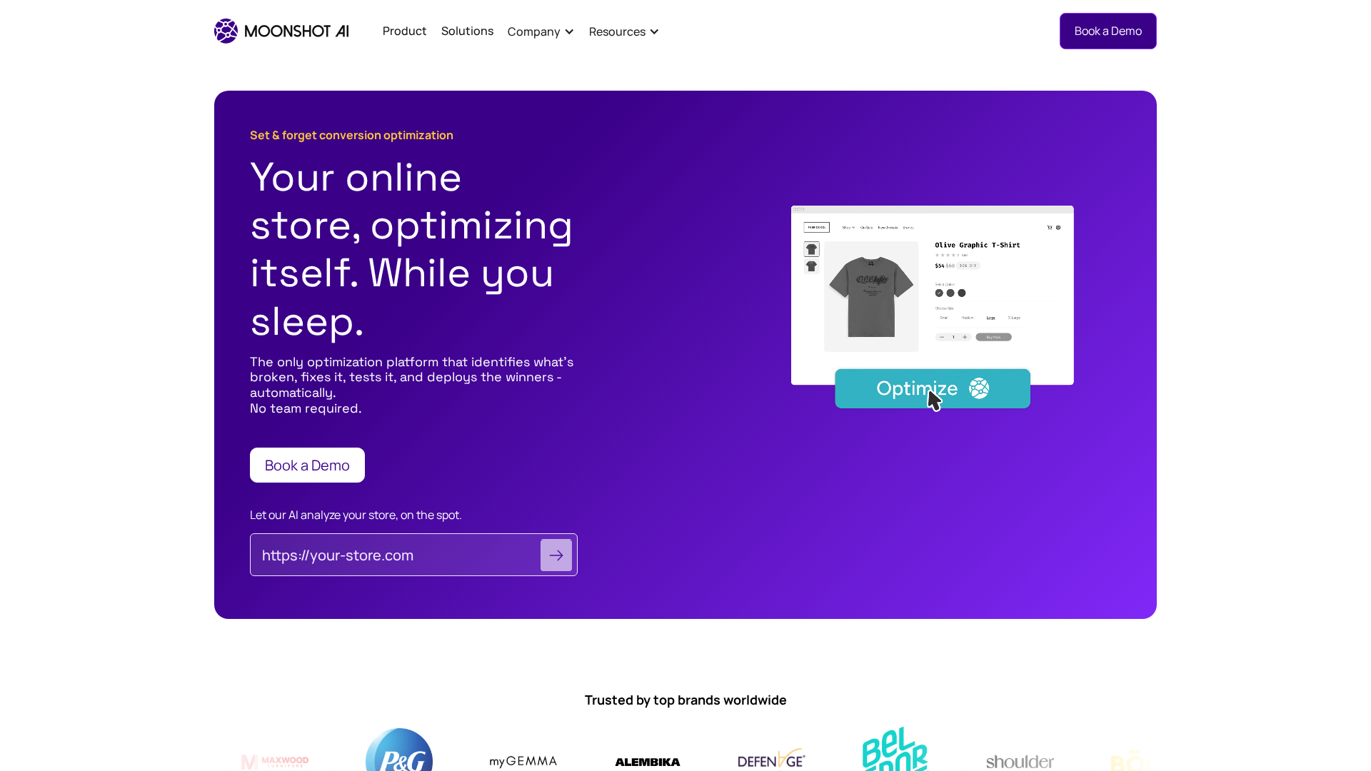 Moonshot AI Screenshot