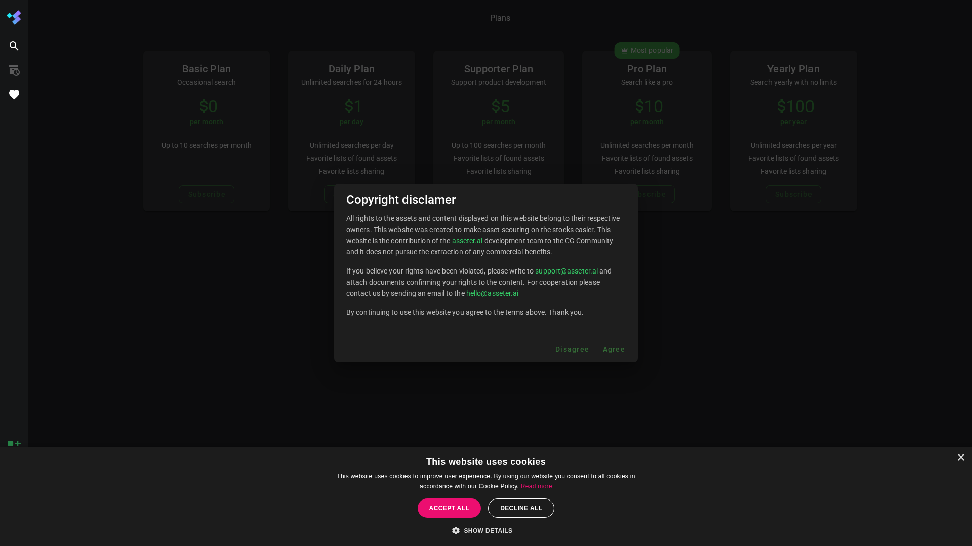 Assets Scout (Scout by Asseter.ai) Screenshot 1