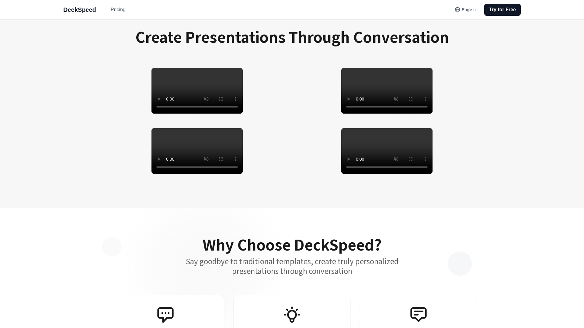 DeckSpeed Screenshot 1