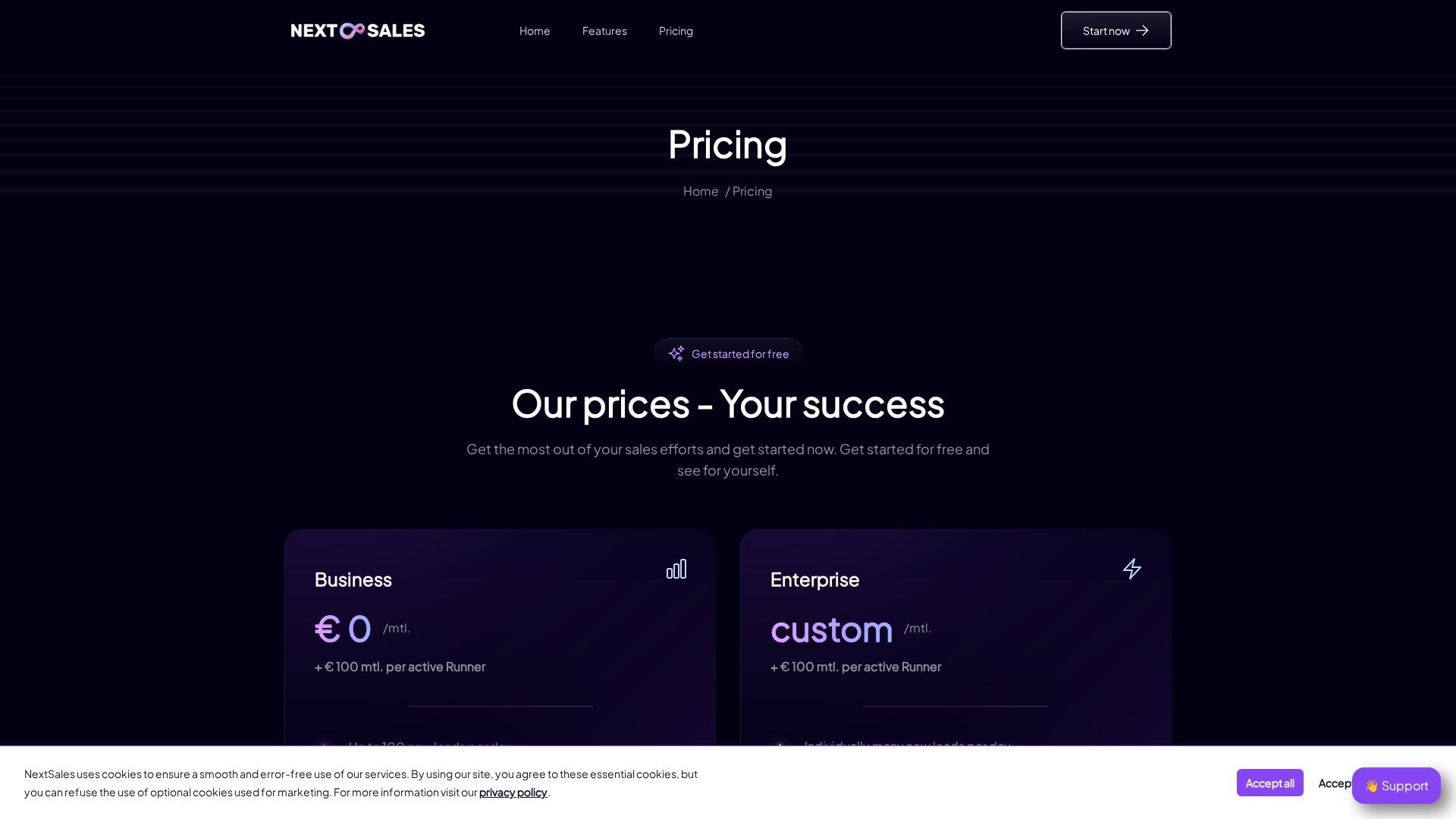 NextSales Screenshot 1