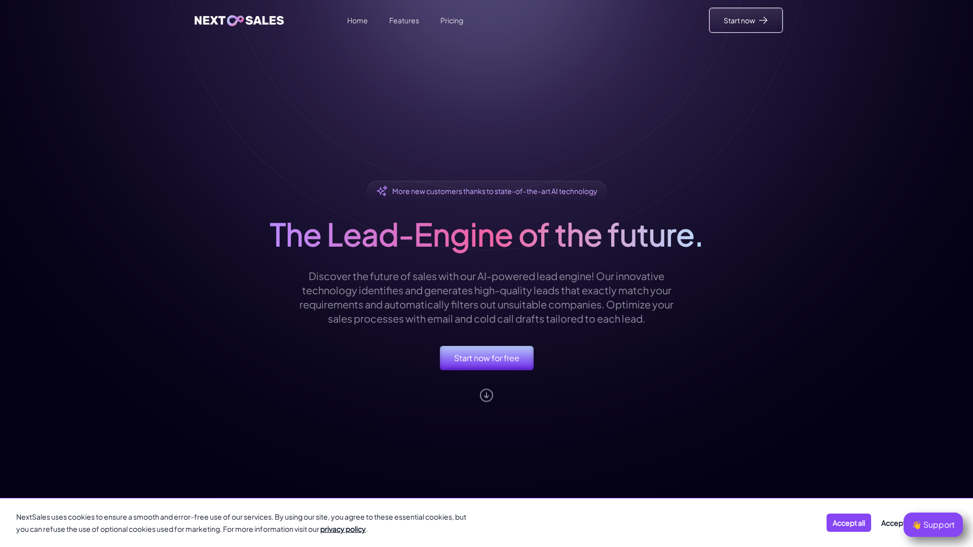 NextSales Screenshot