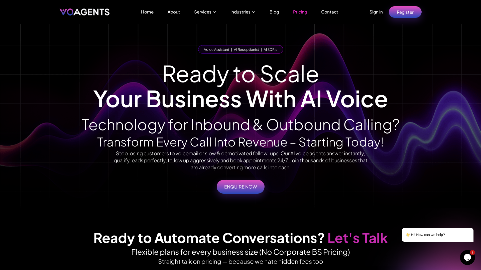 VoAgents Screenshot 1