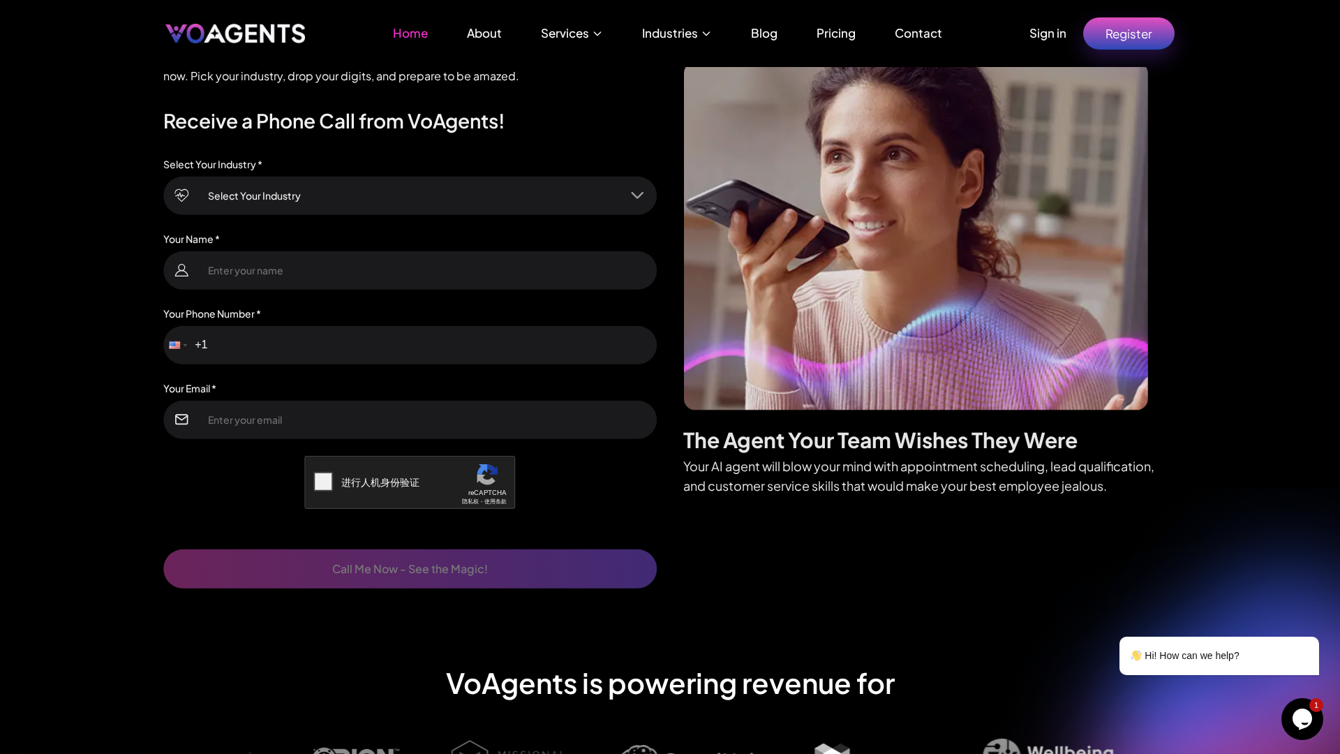 VoAgents Screenshot 1