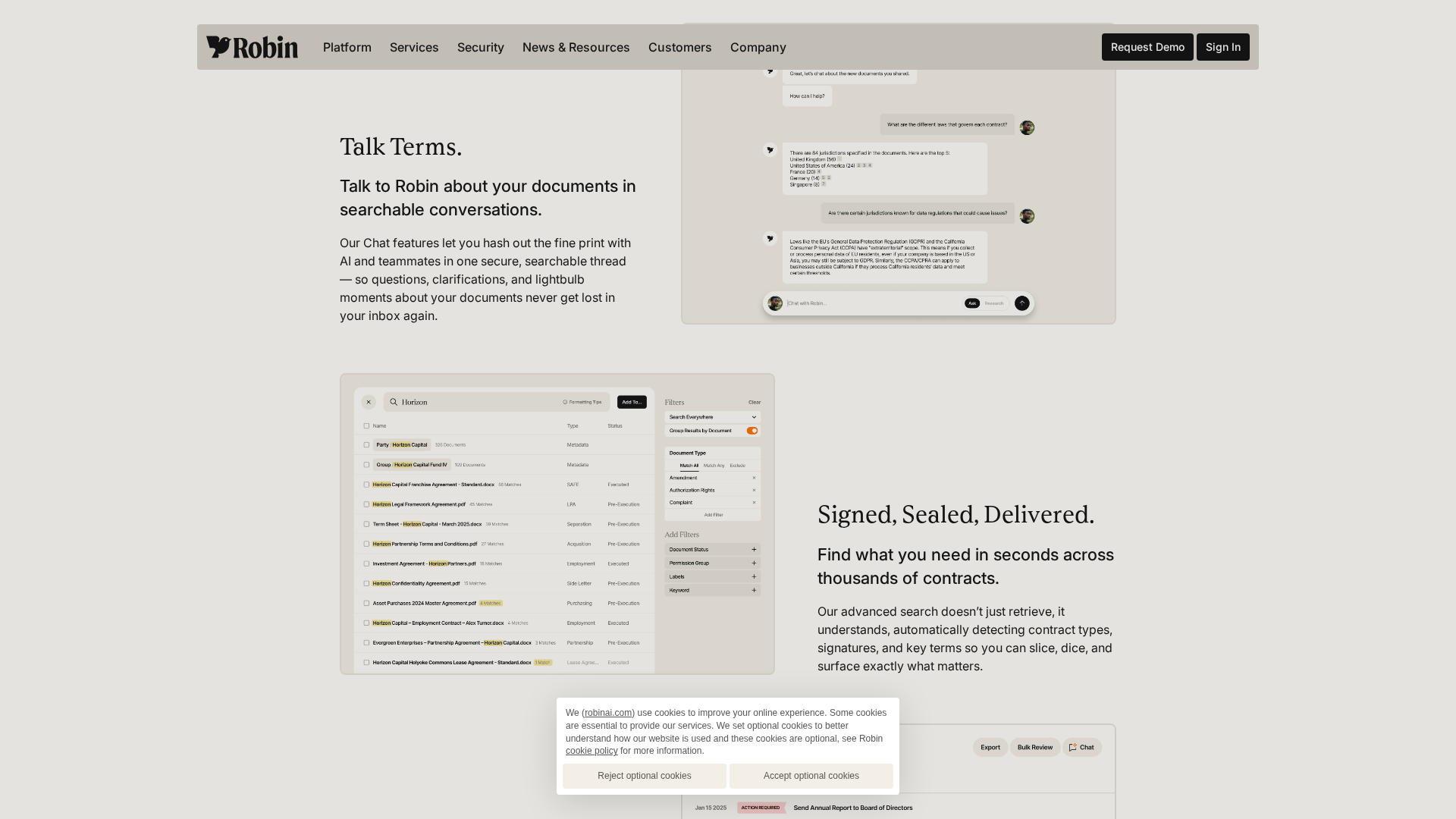 Robin AI Screenshot 1