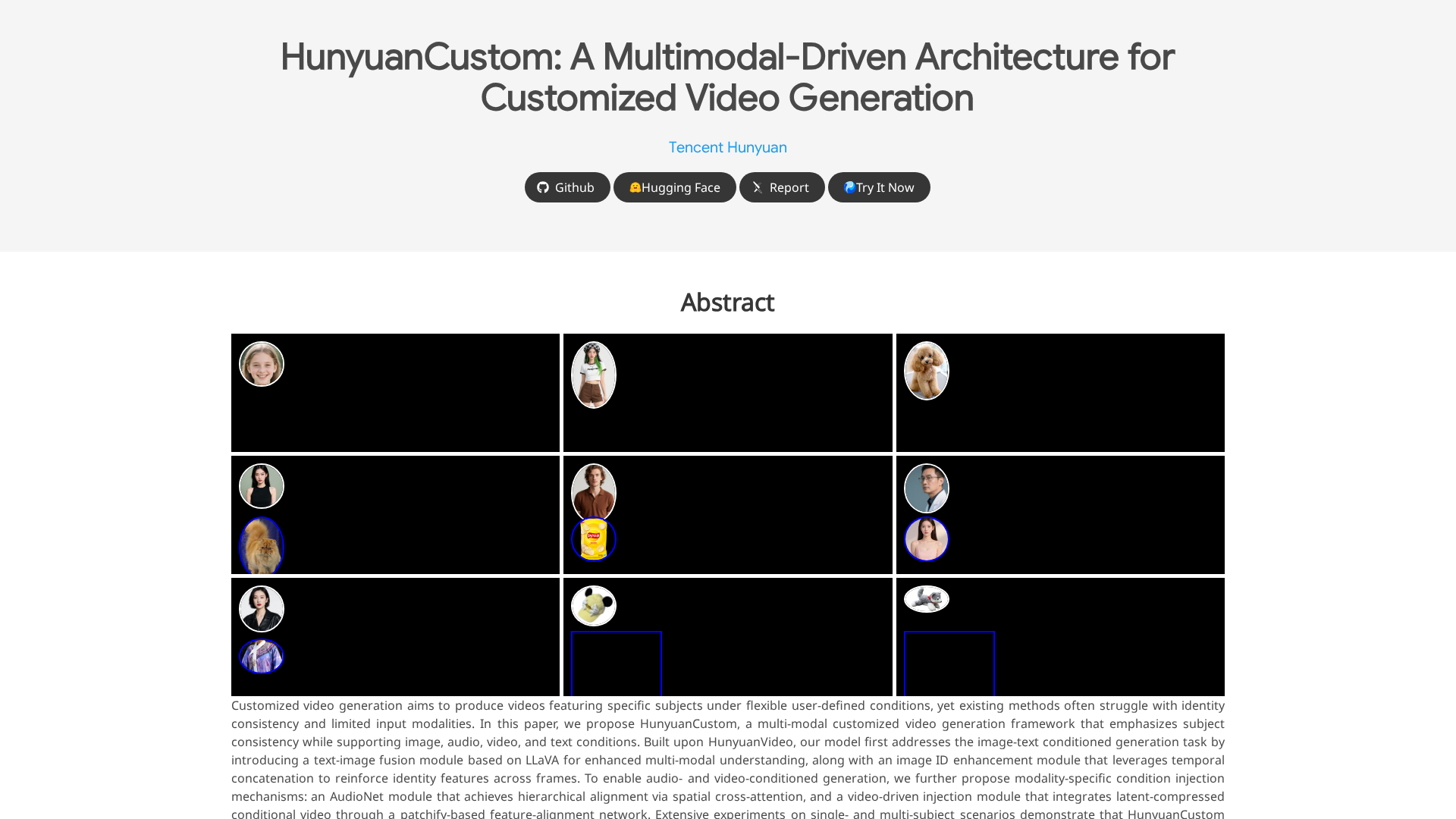 HunyuanCustom Screenshot