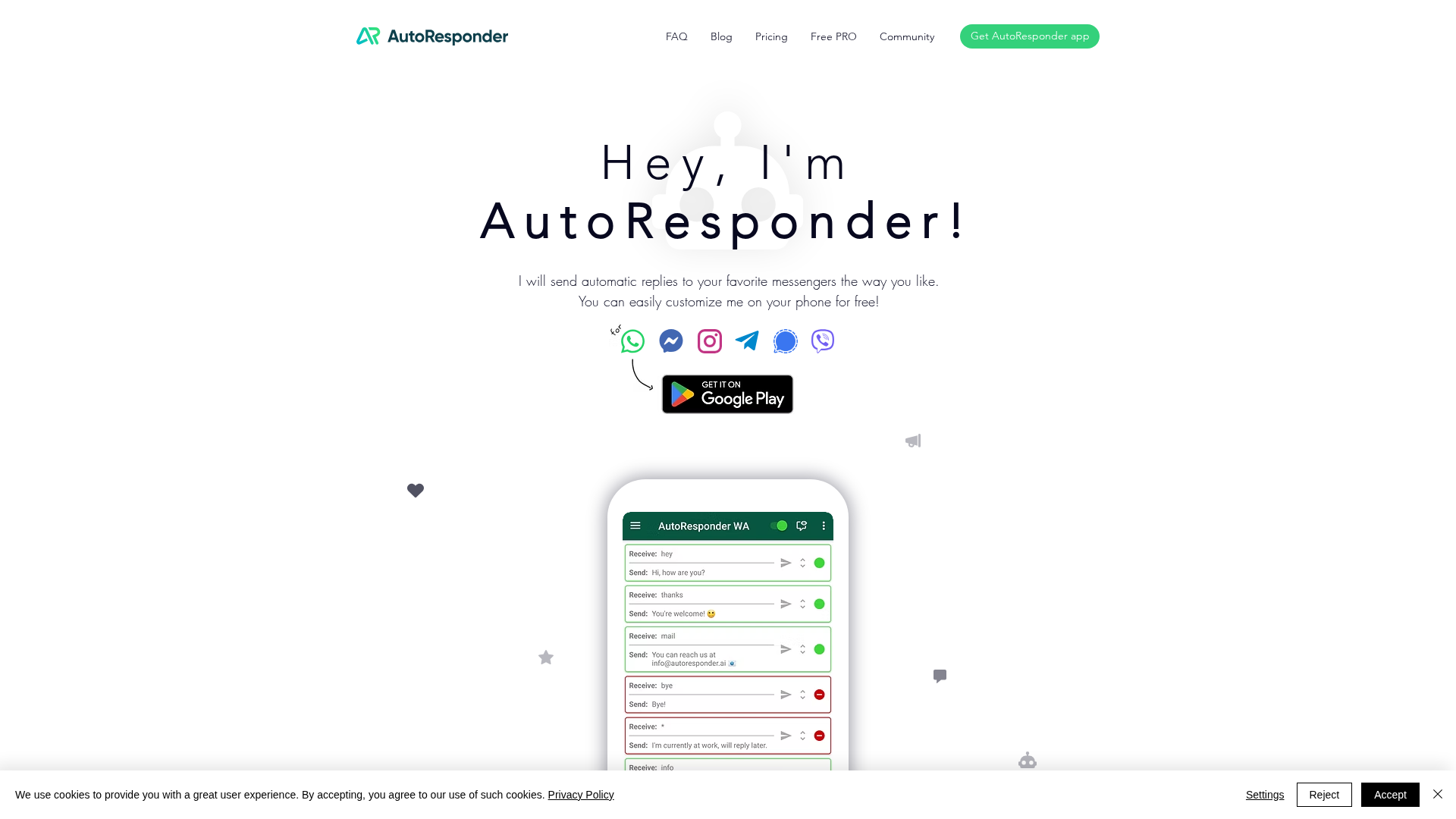 AutoResponder.ai Screenshot