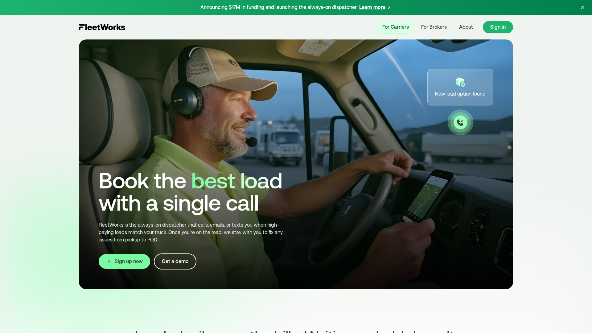 FleetWorks Screenshot