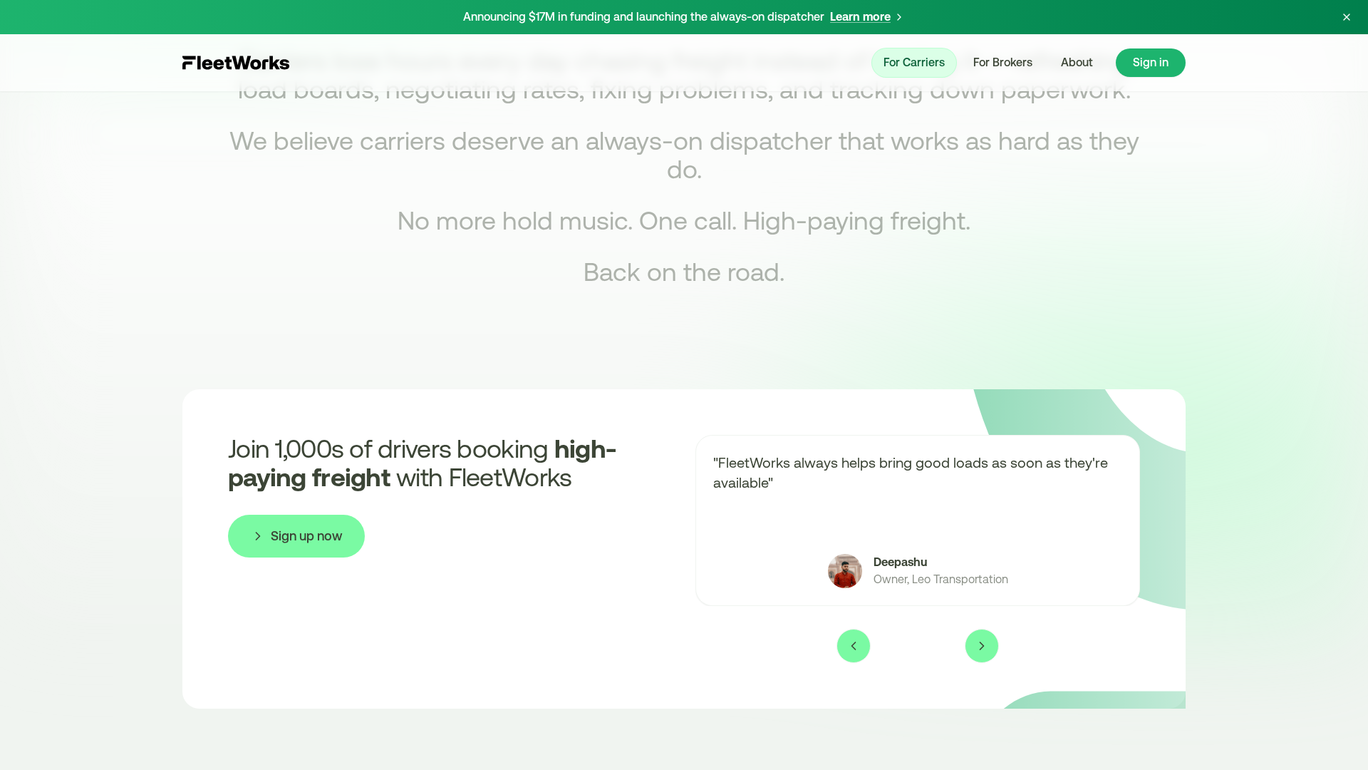 FleetWorks Screenshot 1