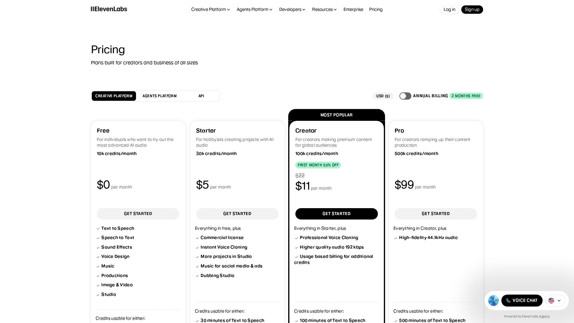 ElevenLabs Screenshot 1