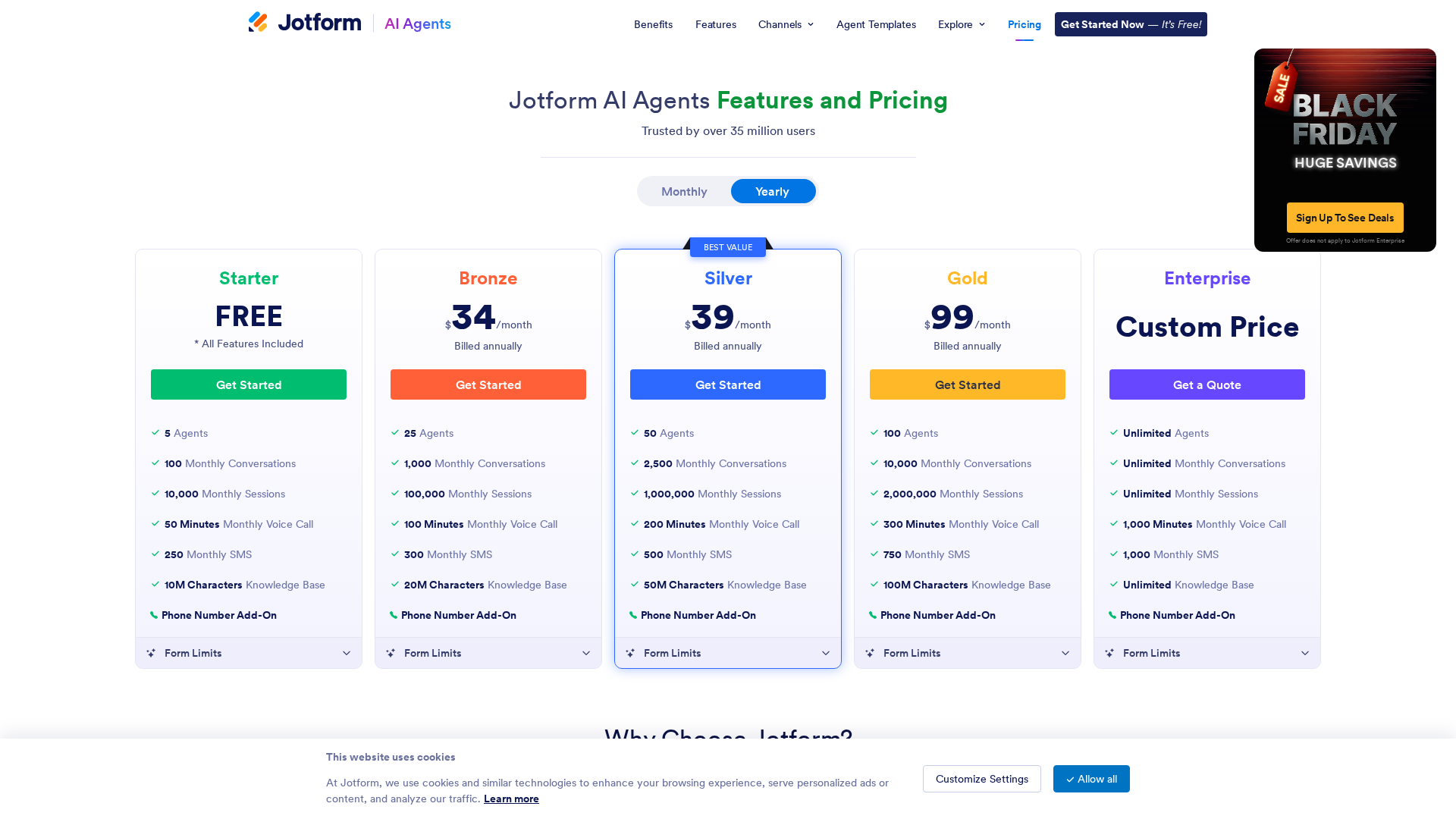 Jotform AI Agents Screenshot 1