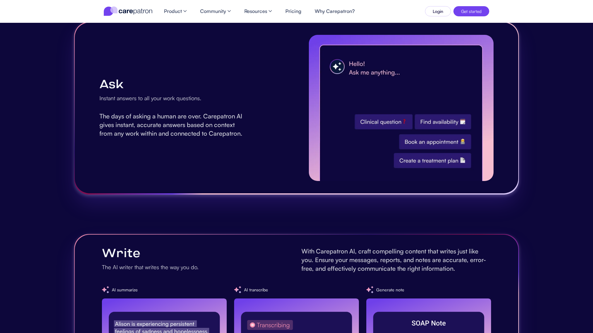 Carepatron AI (AI medical transcription feature) Screenshot 11