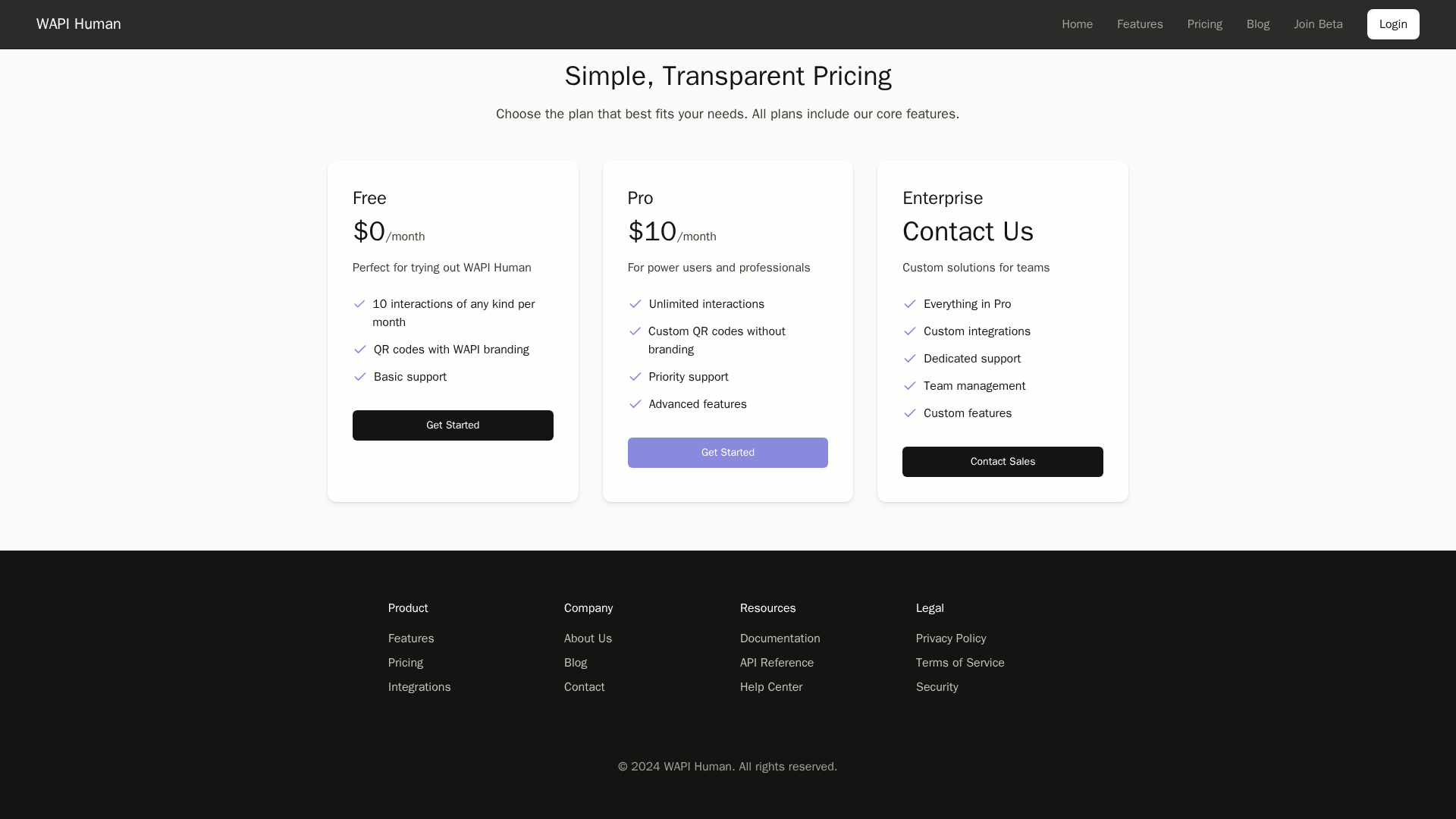 WAPI Human Screenshot 1