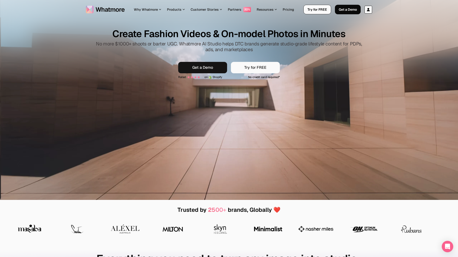 Whatmore Studio Screenshot