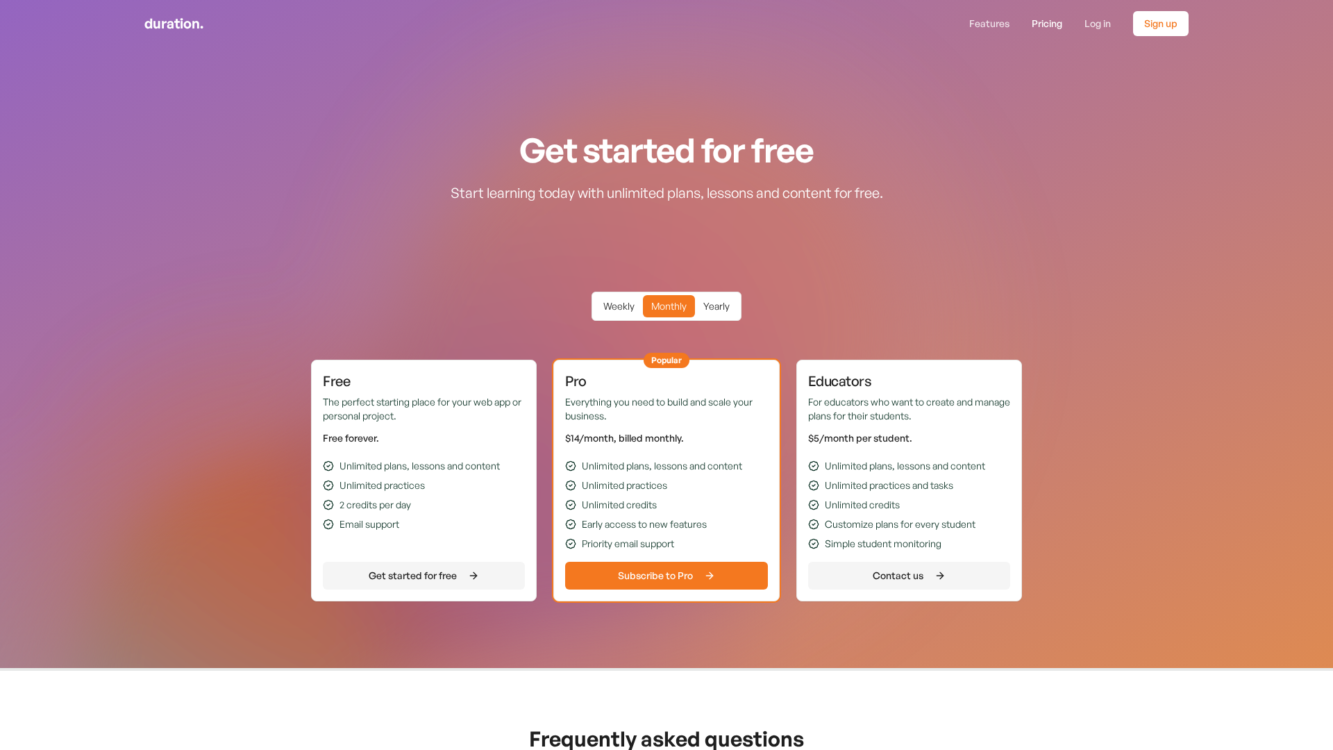 duration.ai Screenshot 1