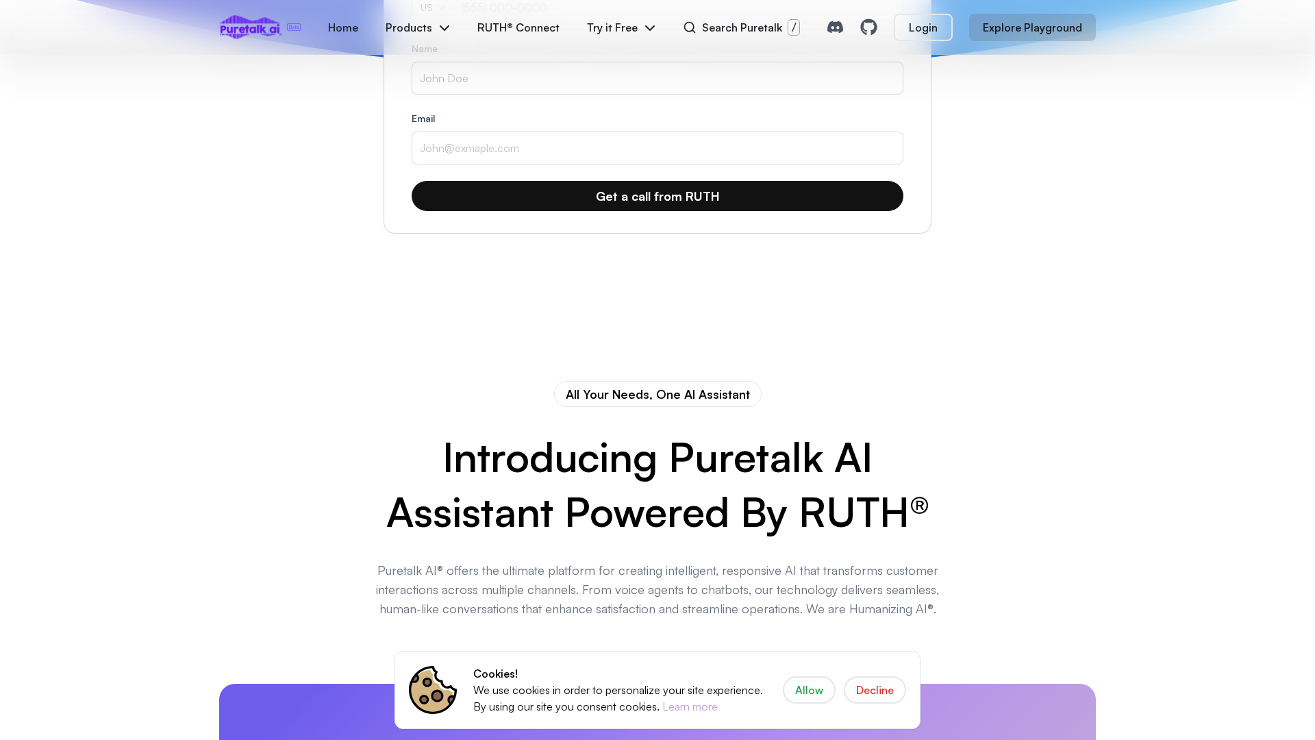 PureTalk.ai Screenshot 1