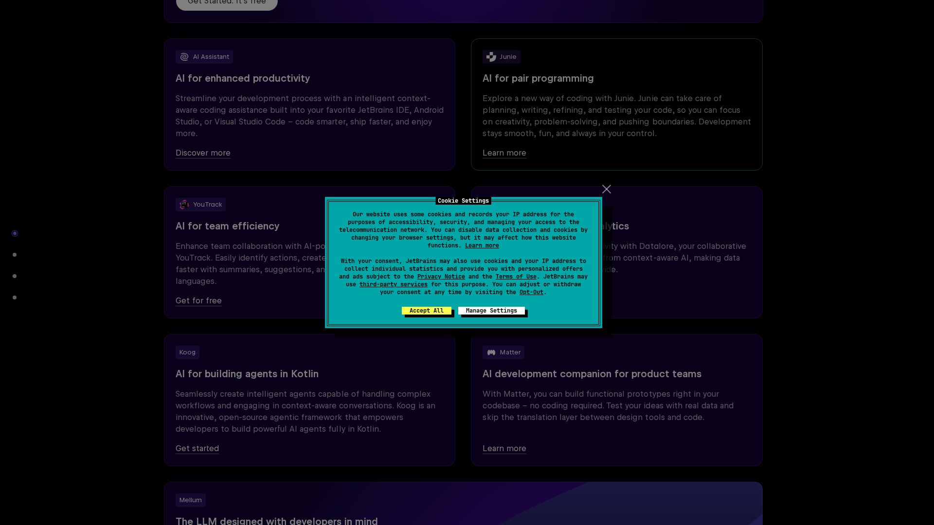 JetBrains AI Assistant Screenshot 1