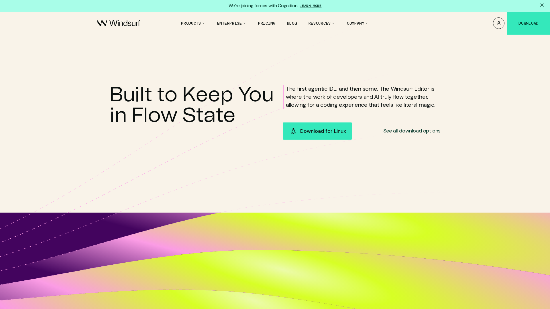 Windsurf Editor Screenshot