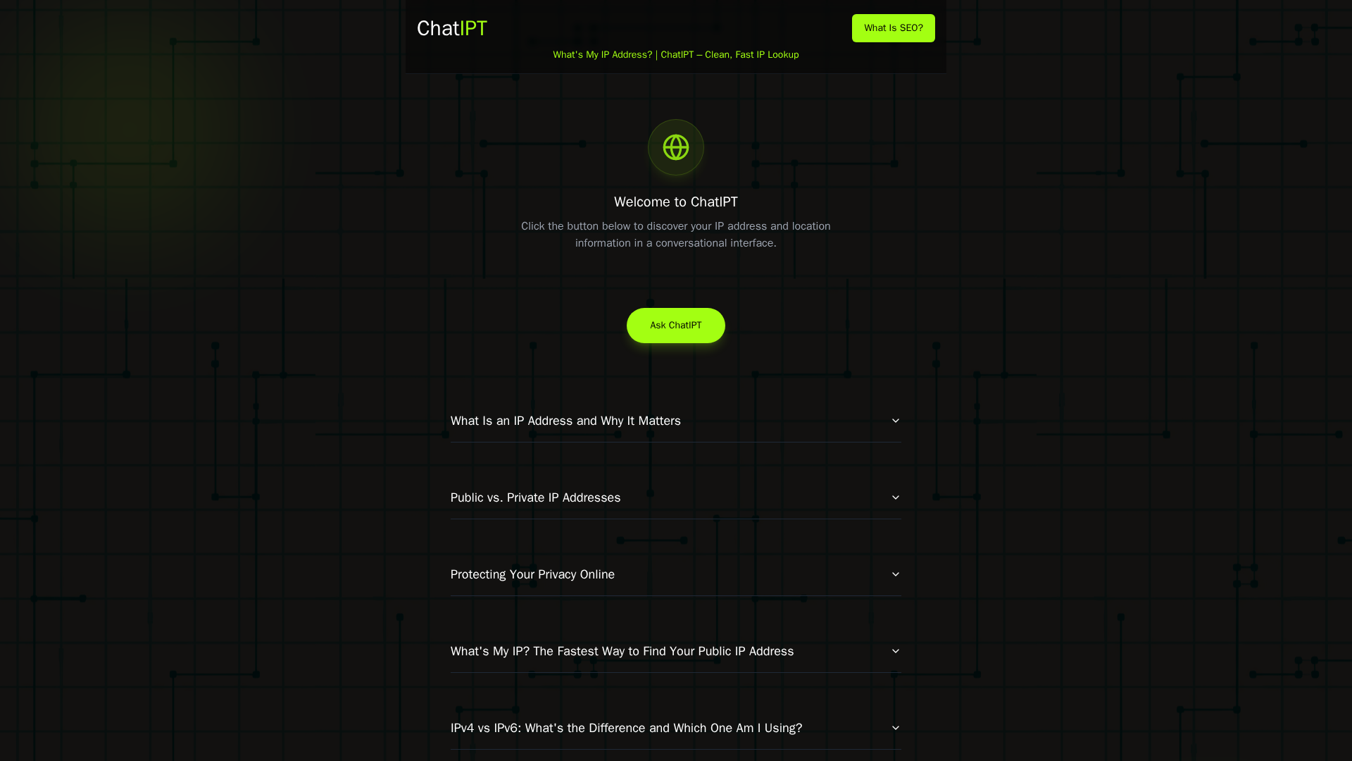 Chatipt Screenshot