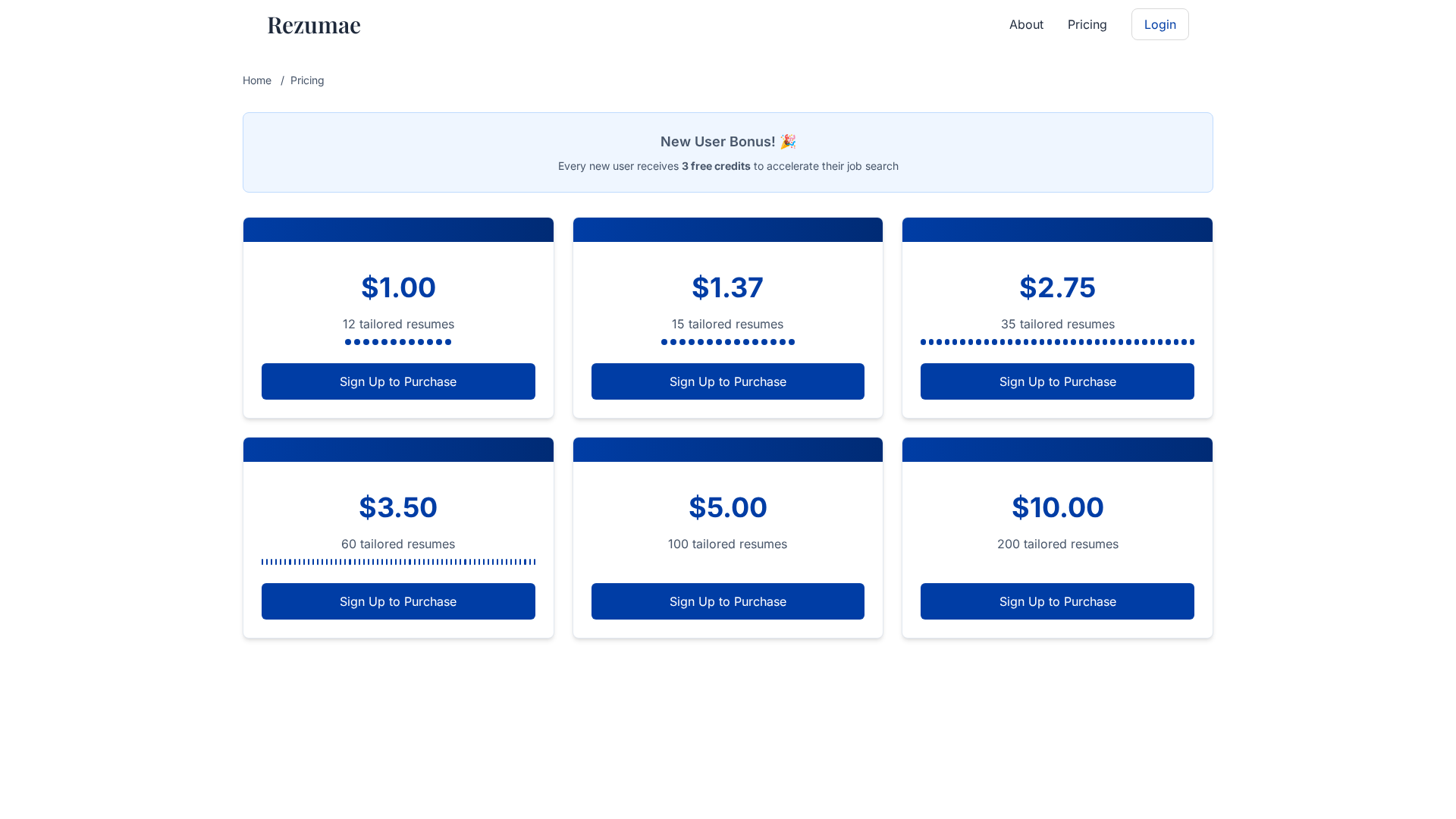 Rezumae Screenshot 1