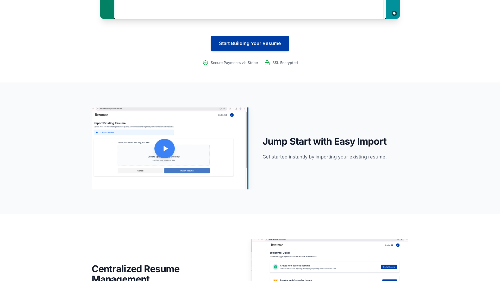 Rezumae Screenshot 1