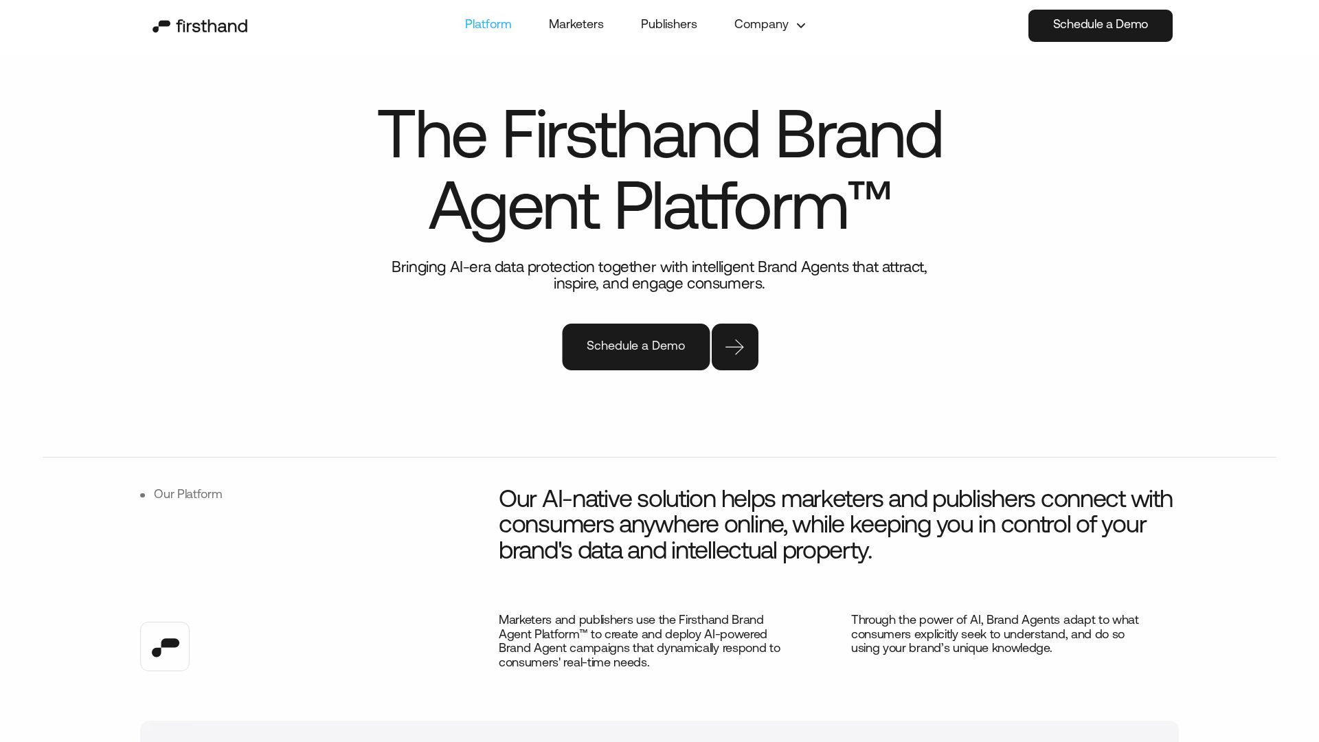 Firsthand Screenshot 1