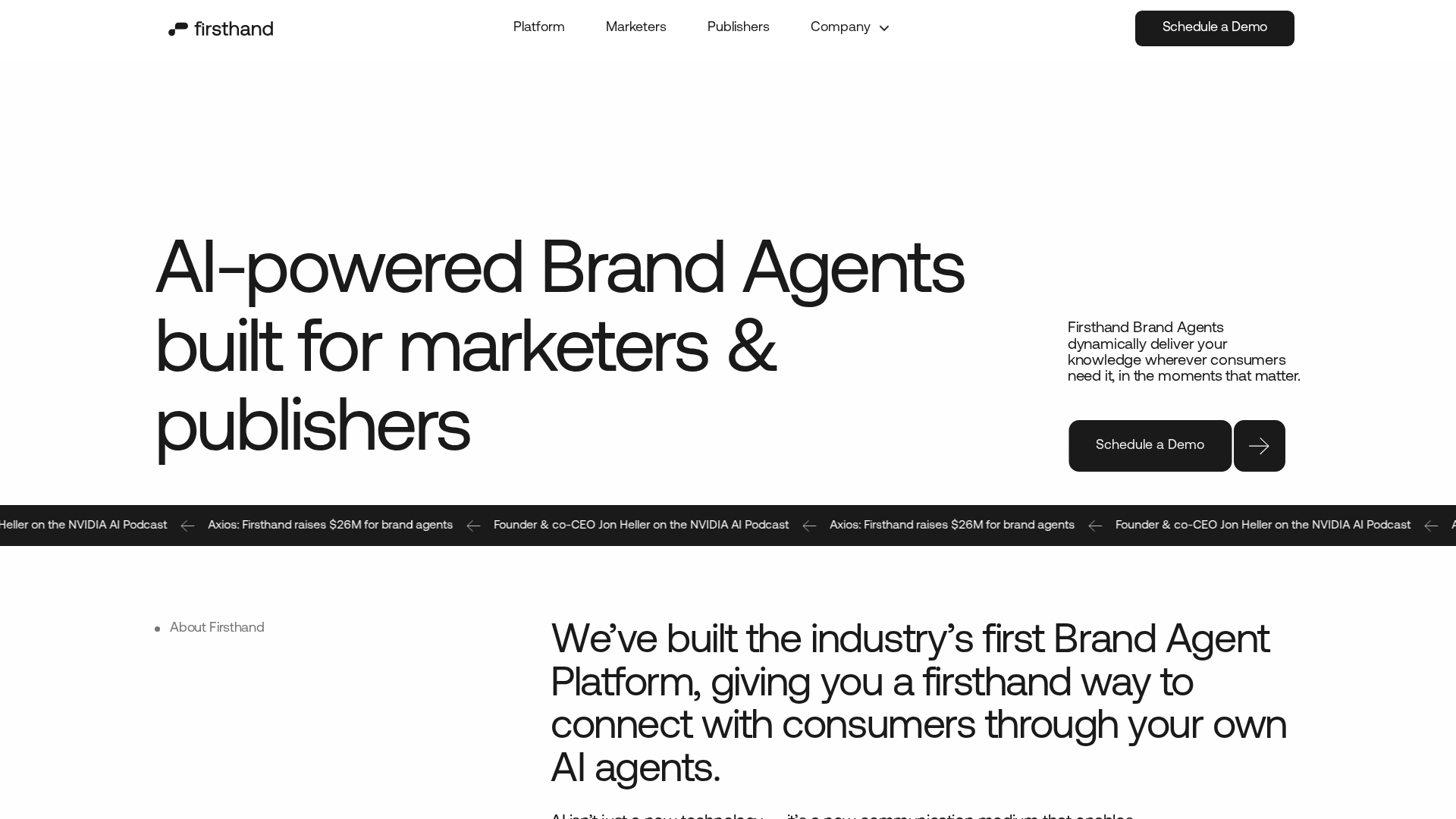 Firsthand Screenshot