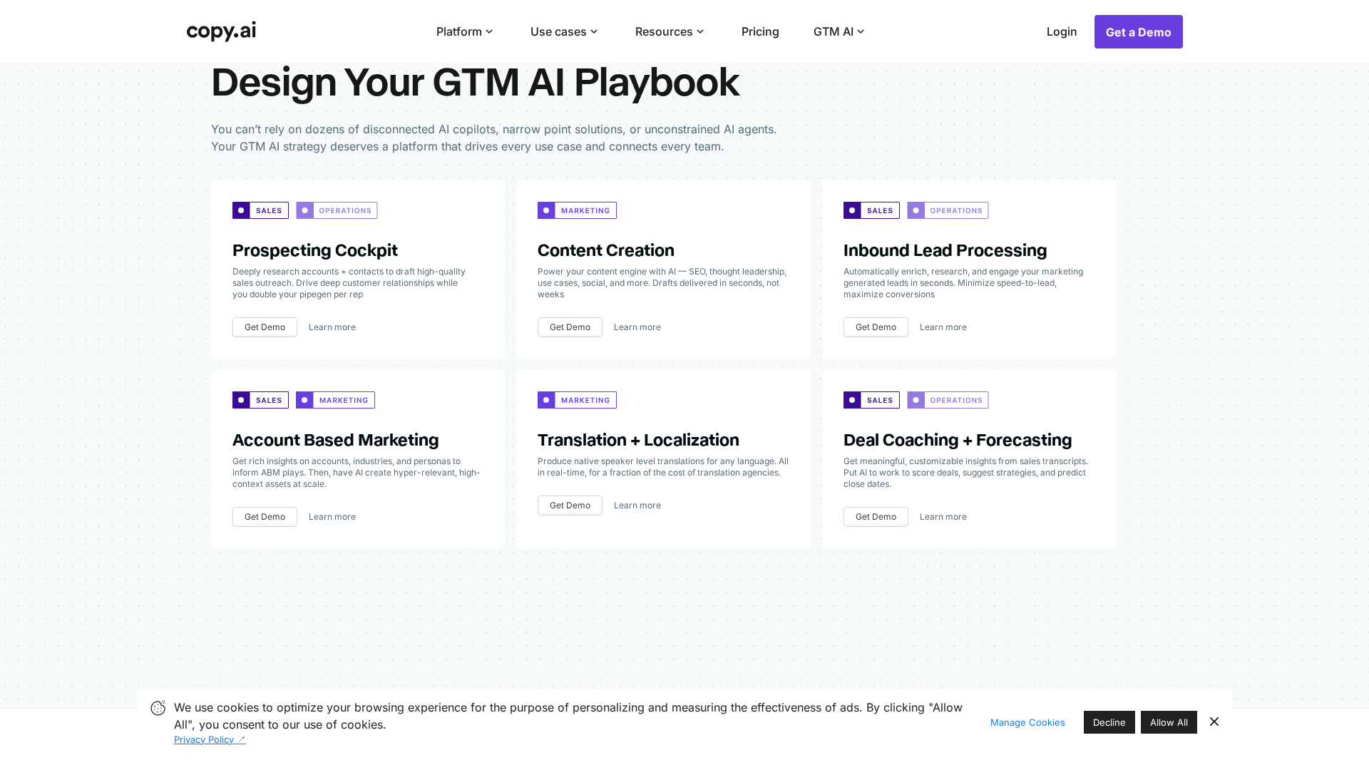 Copy.ai Screenshot 1