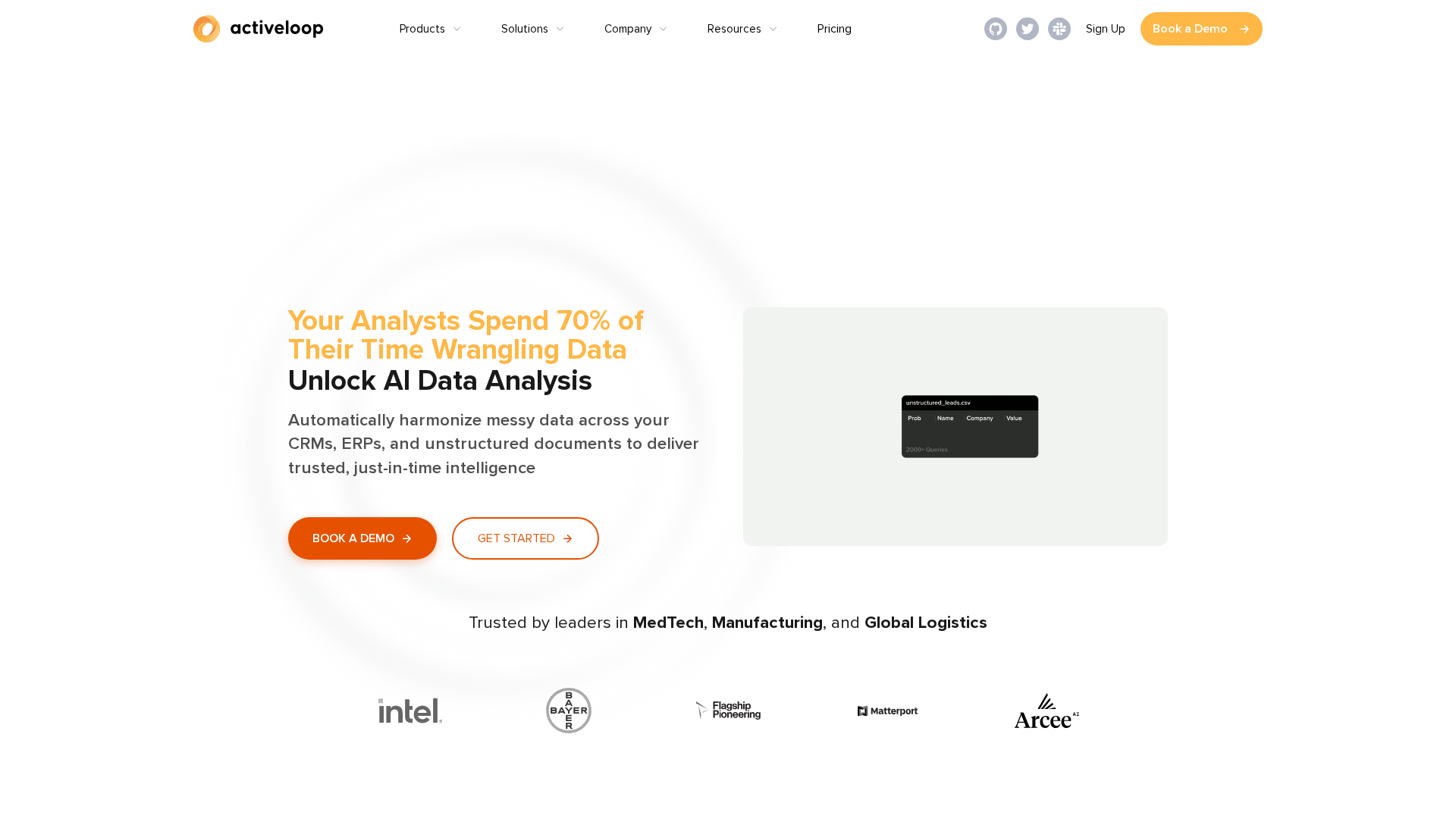 Activeloop / Deep Lake Screenshot