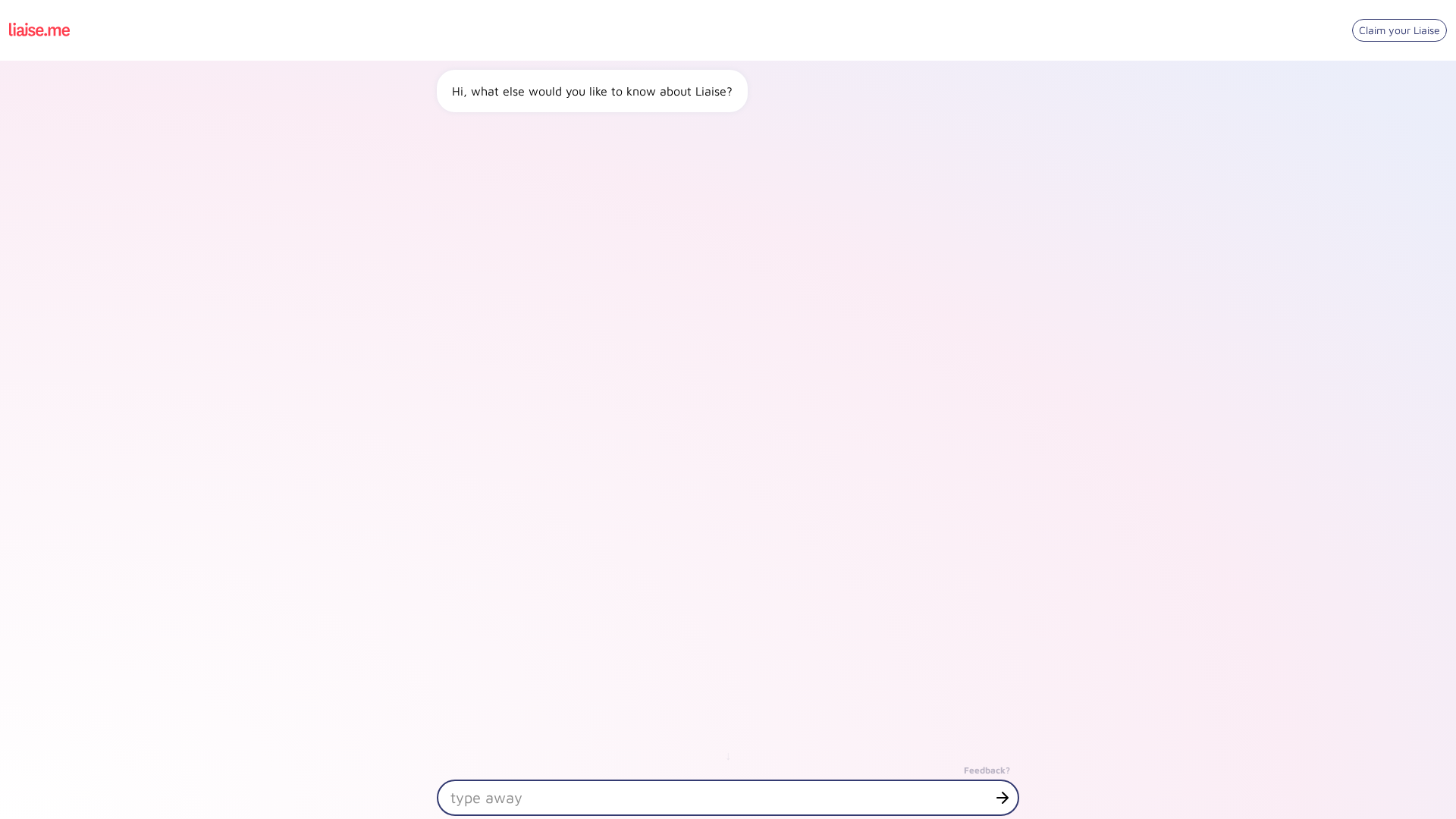 Liaise (Liaise.me) Screenshot