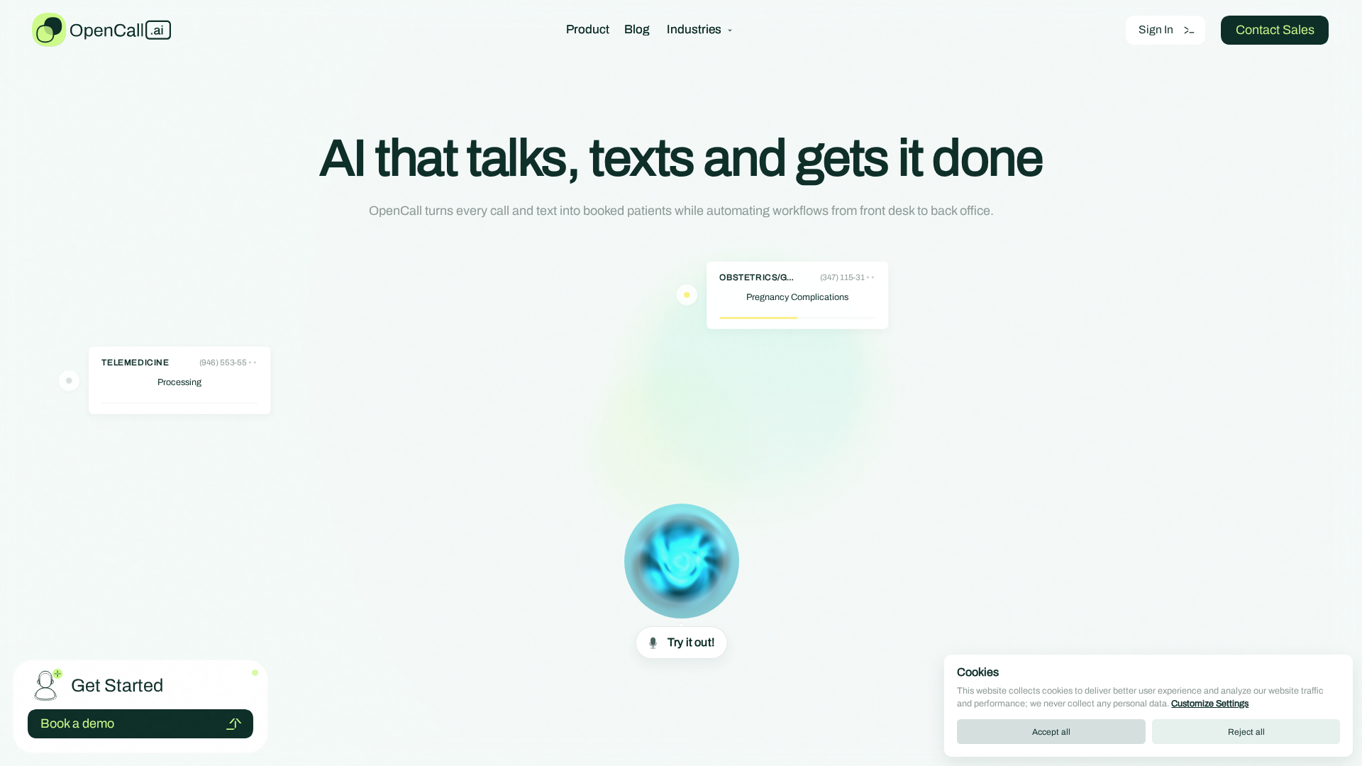 OpenCall AI Screenshot