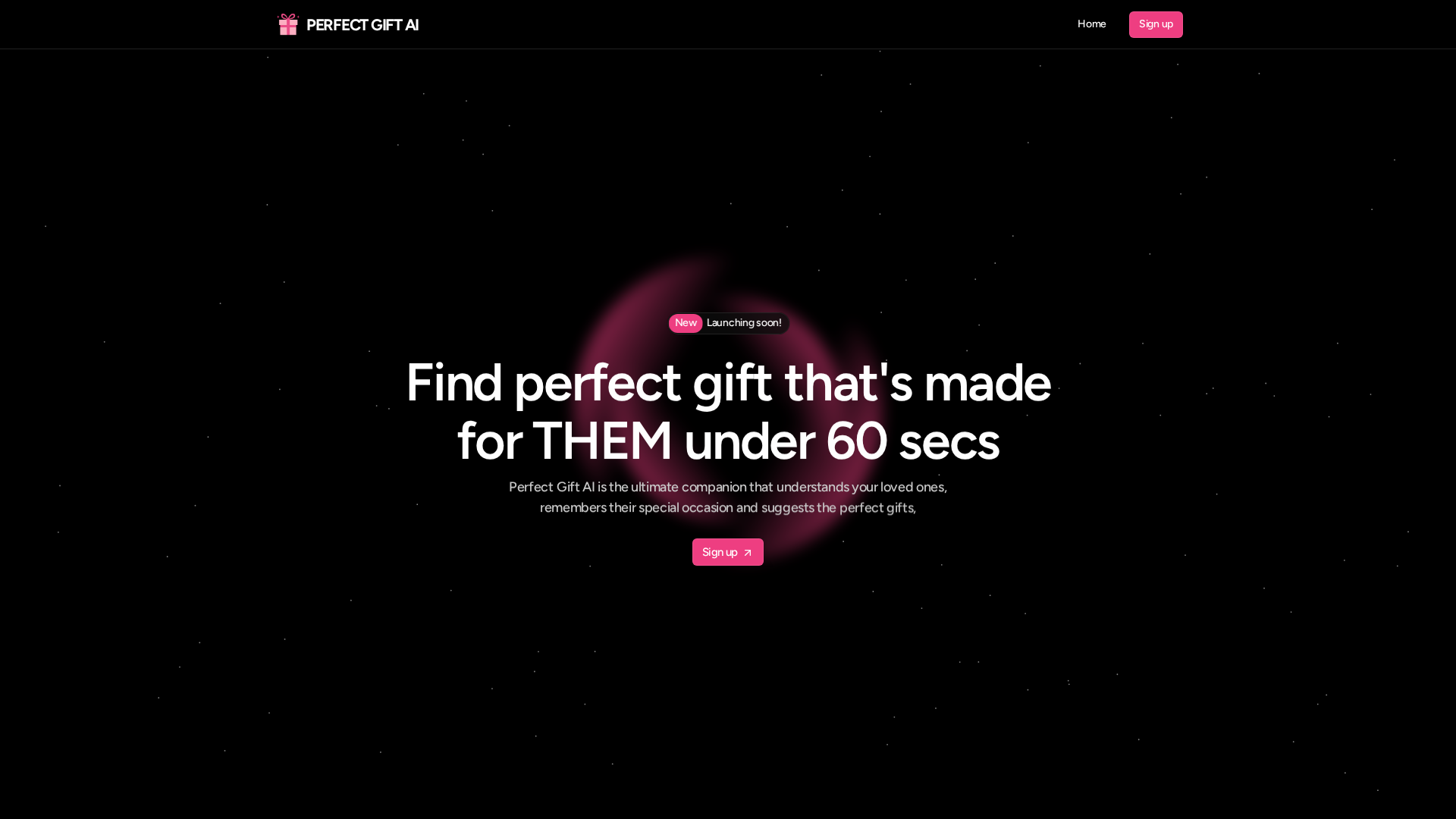 PerfectGift.AI Screenshot