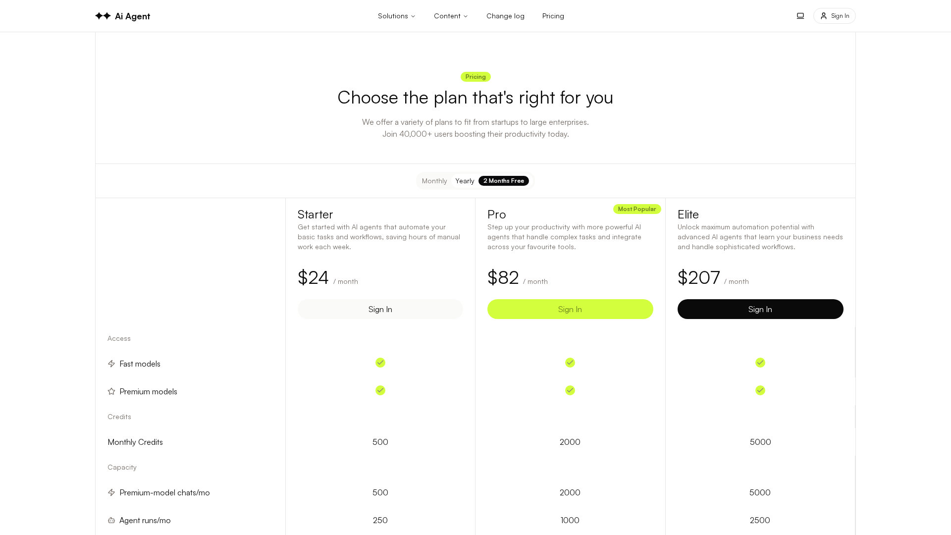 AI Agent Screenshot 1