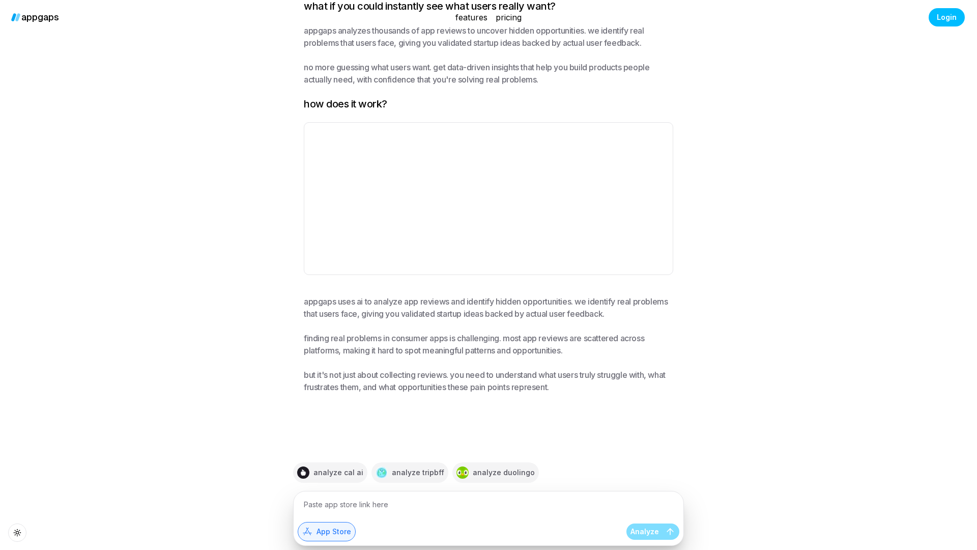 appgaps Screenshot 1