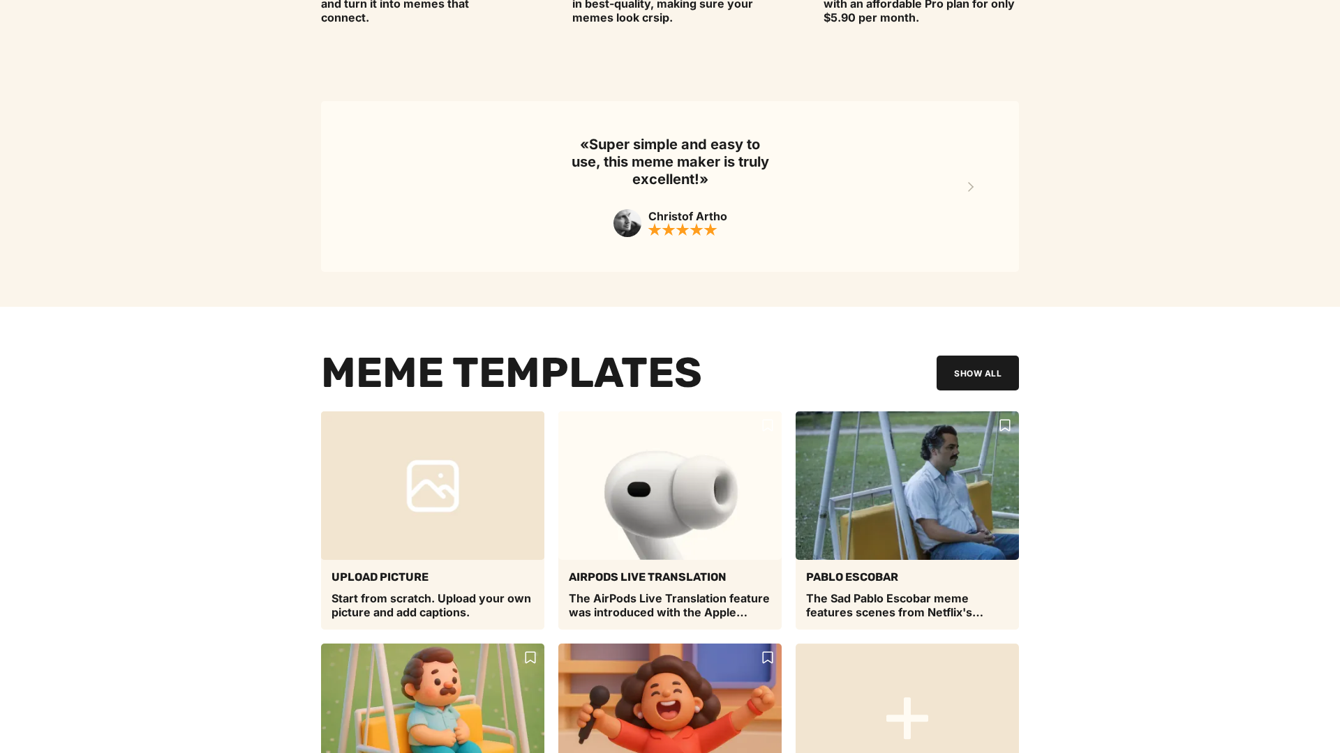 Meme Studio Screenshot 1