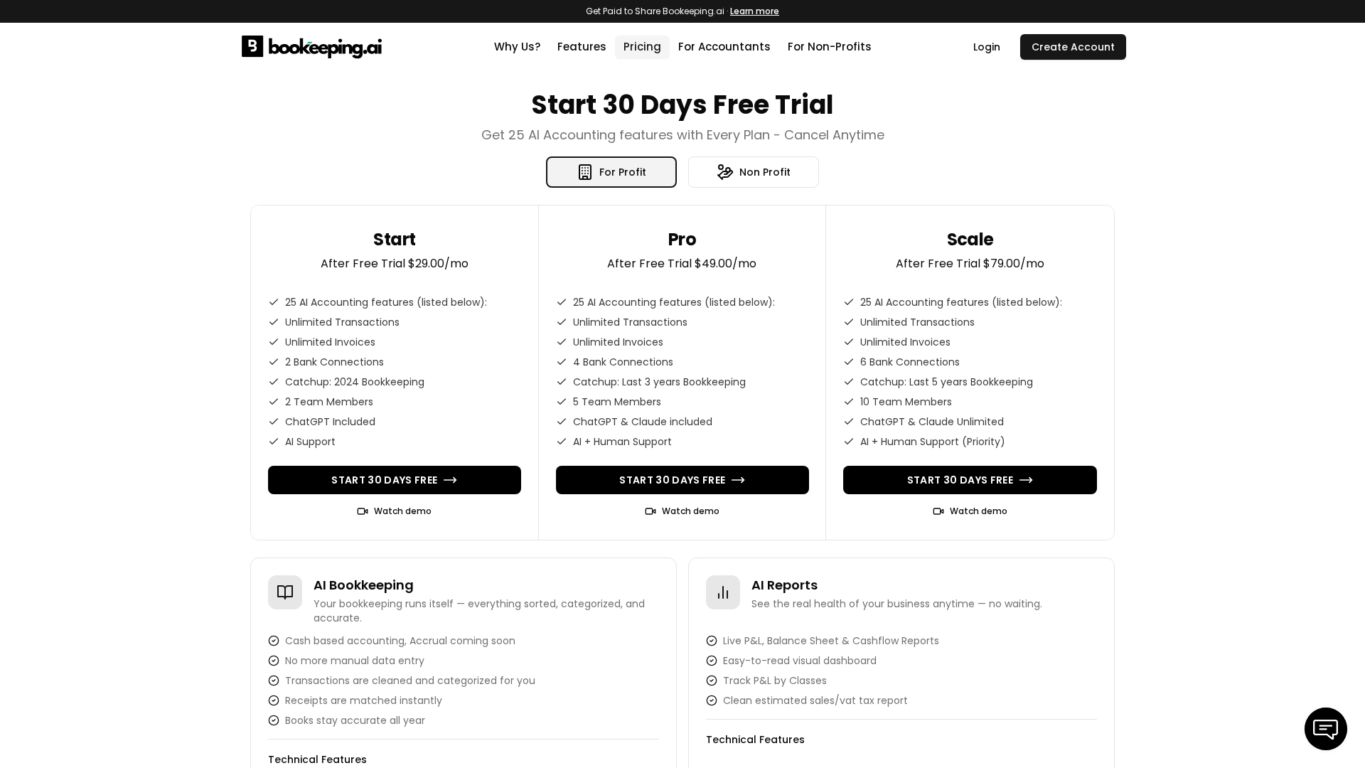 Bookeeping.ai Screenshot 1
