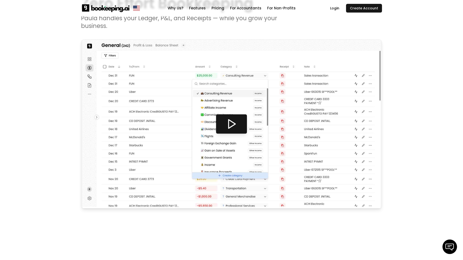 Bookeeping.ai Screenshot 1