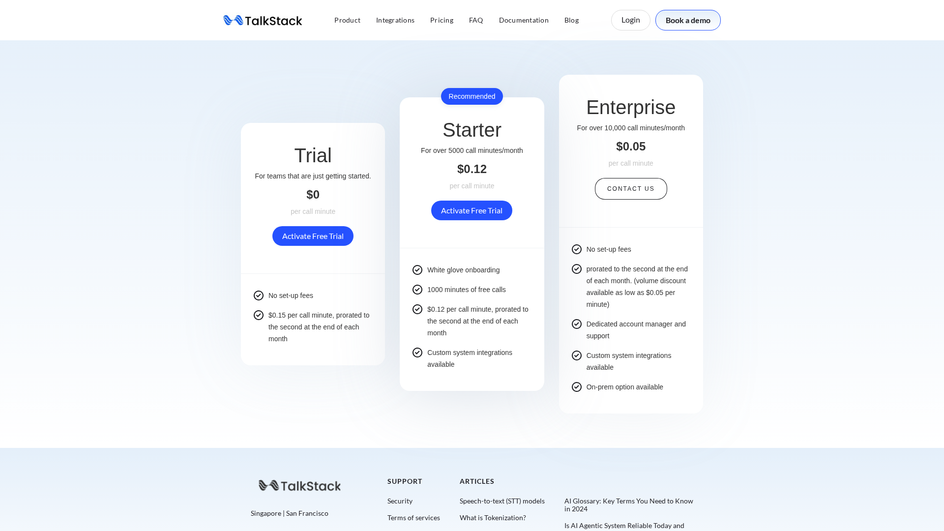 TalkStack Screenshot 1