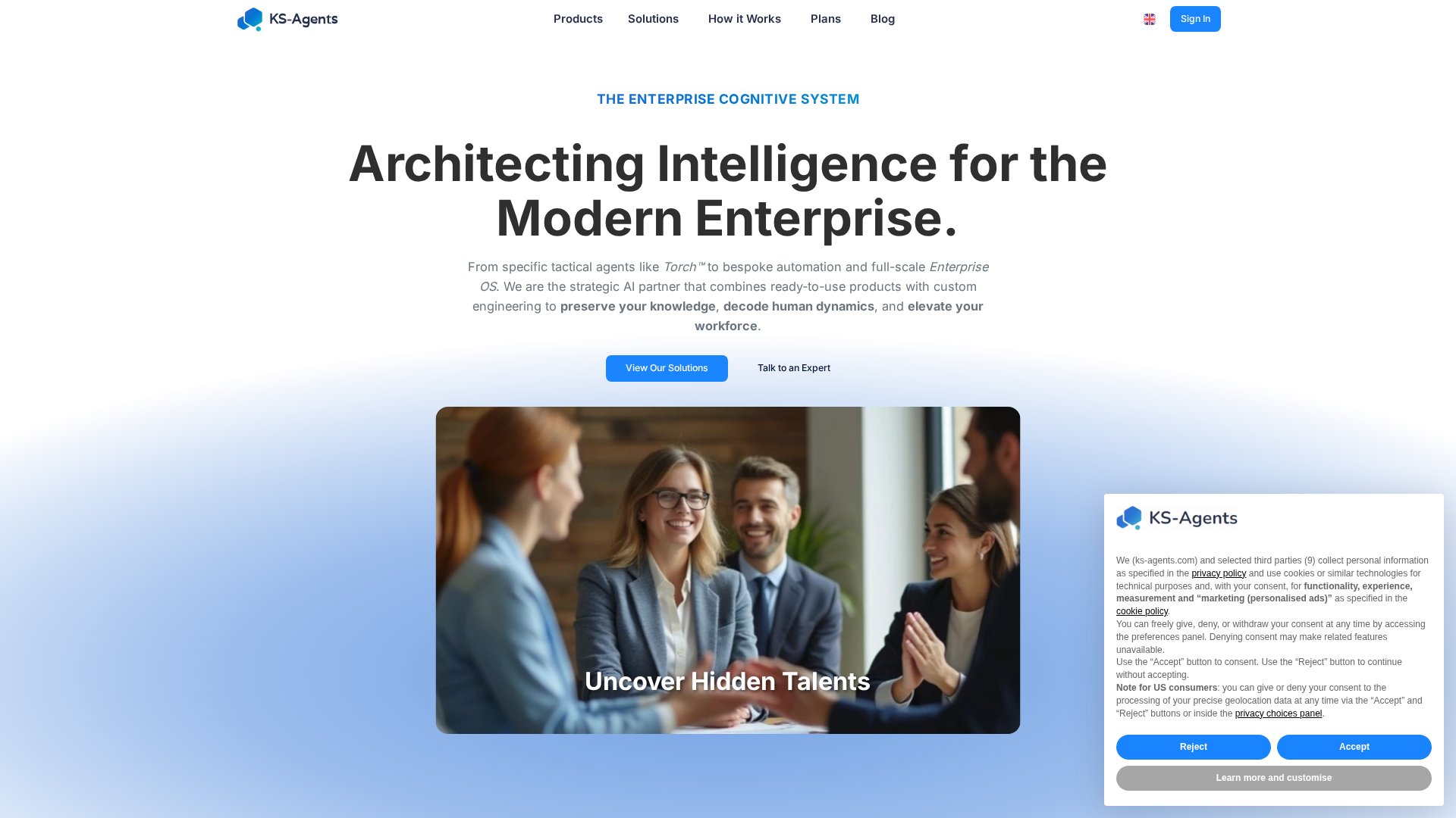 KS-Agents Screenshot