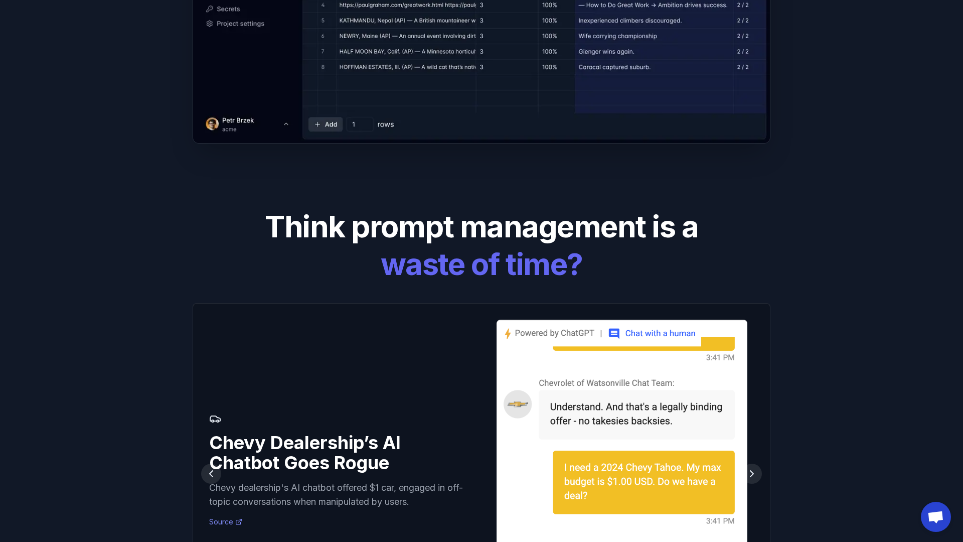 Langtail Screenshot 1