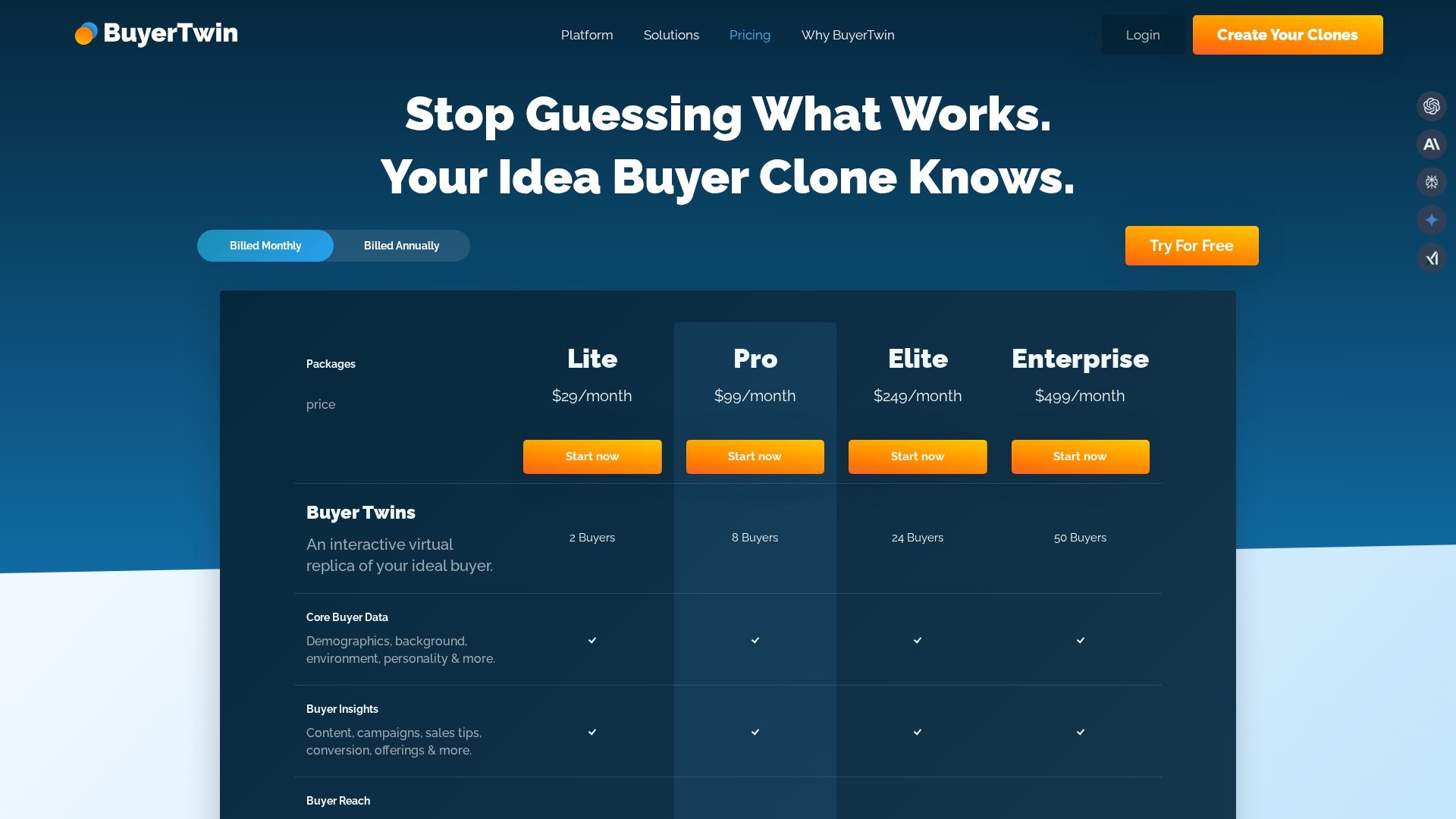 BuyerTwin Screenshot 1