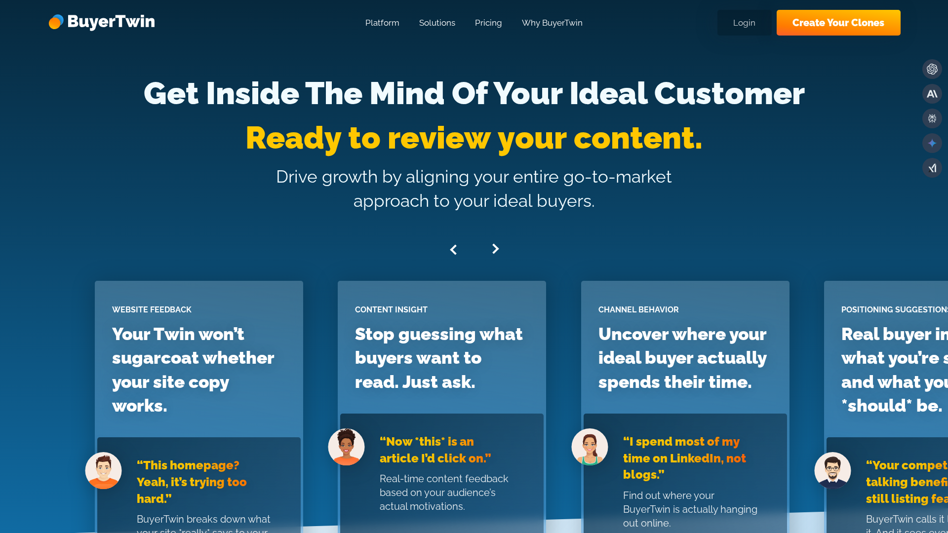 BuyerTwin Screenshot