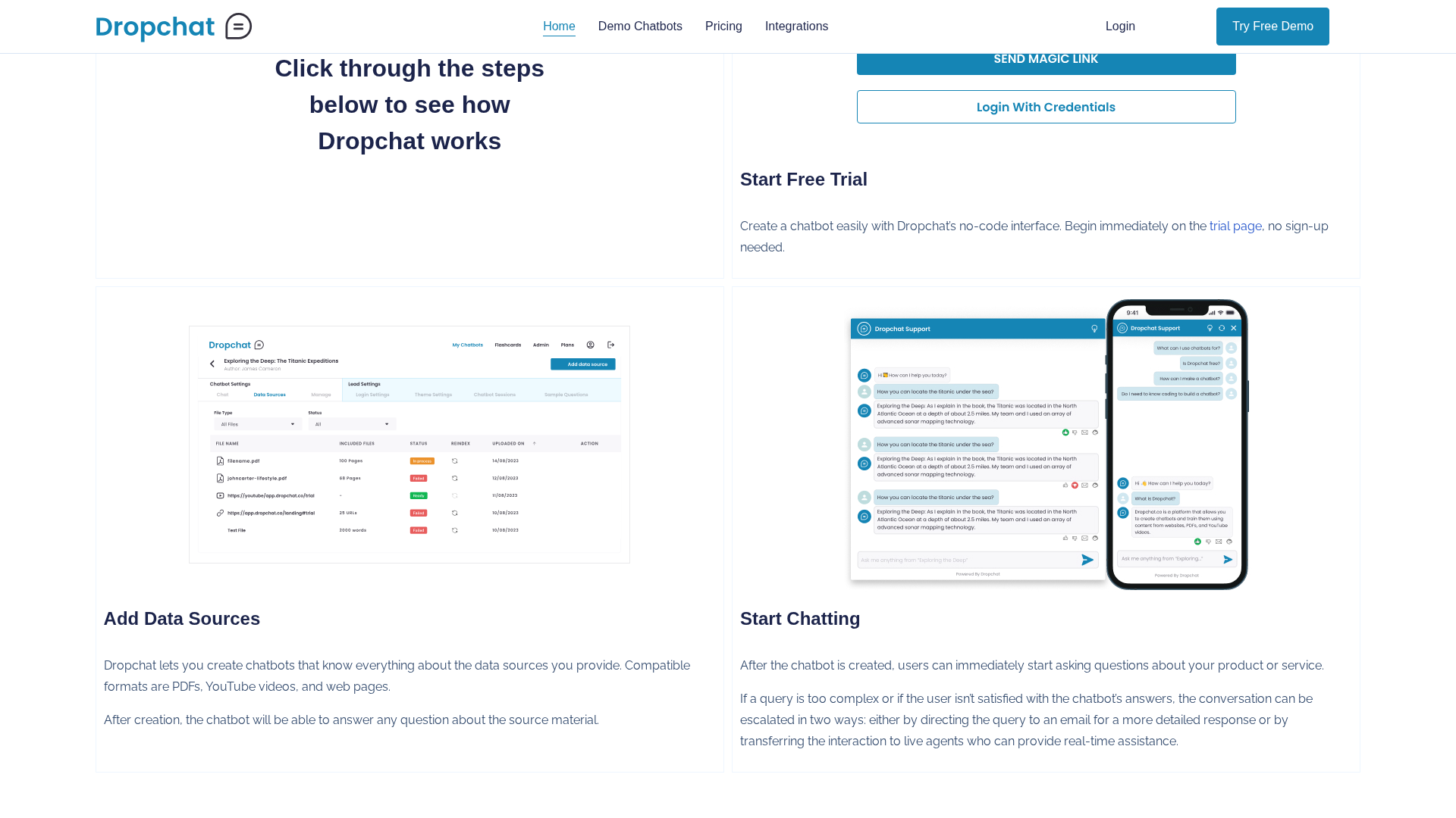 Dropchat Screenshot 1