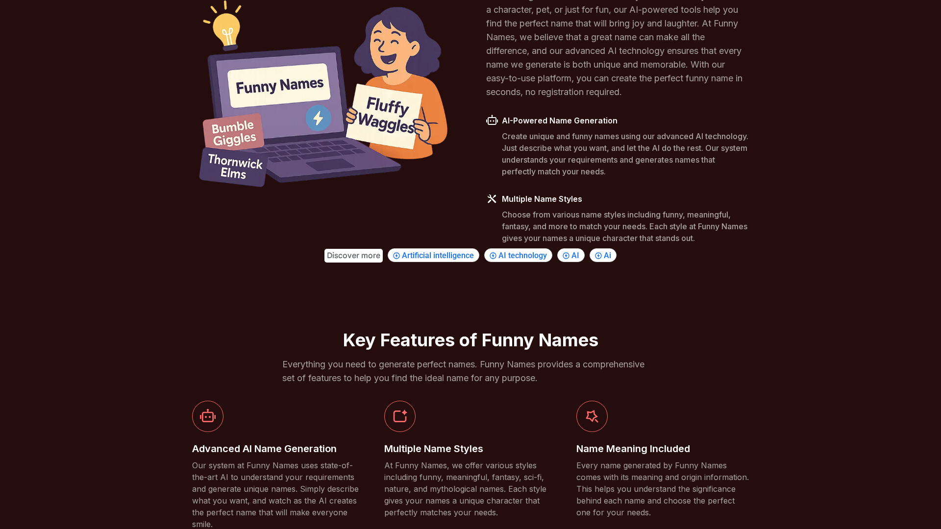 Funny Names Screenshot 1