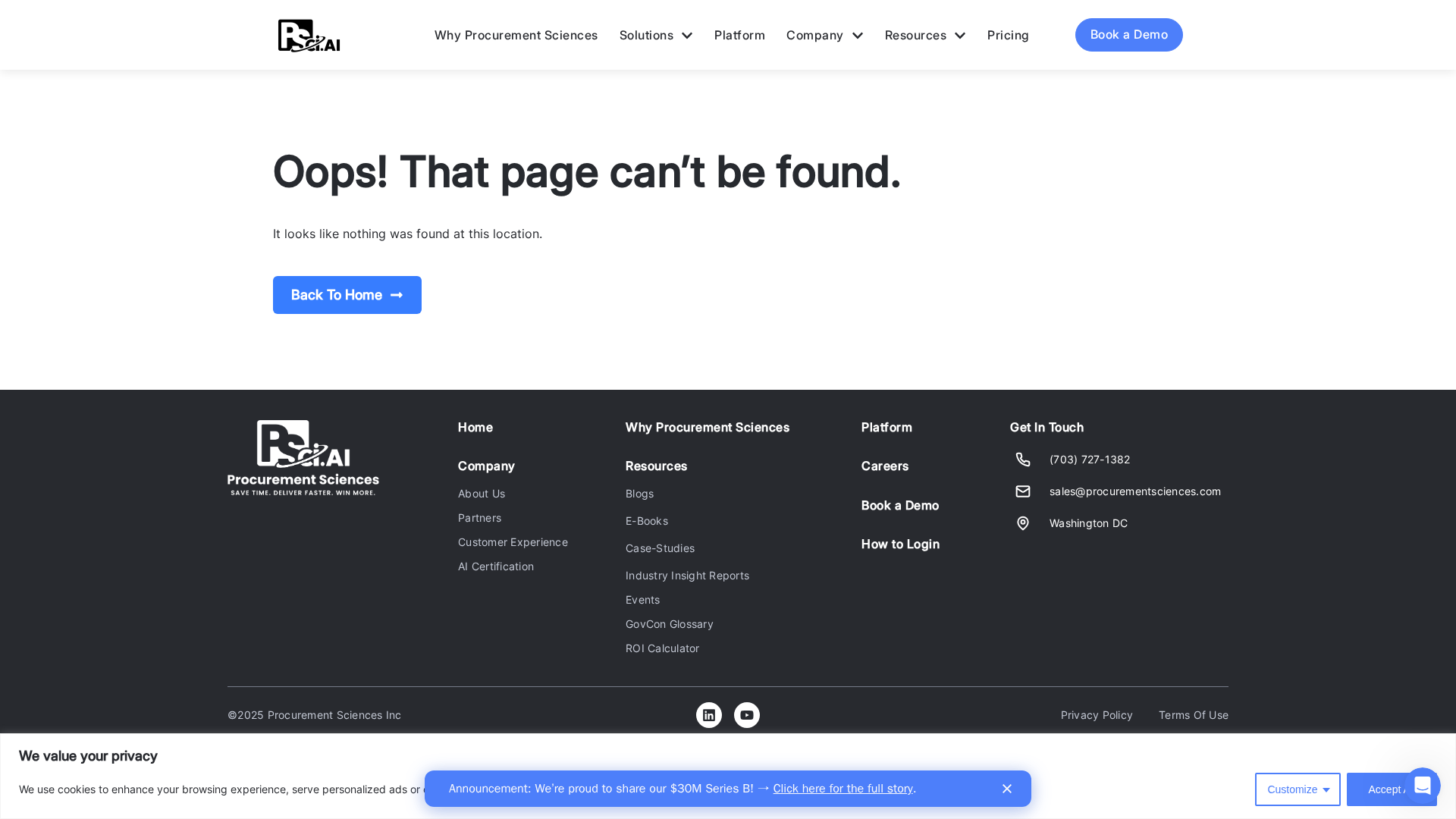 Procurement Sciences AI Screenshot 1