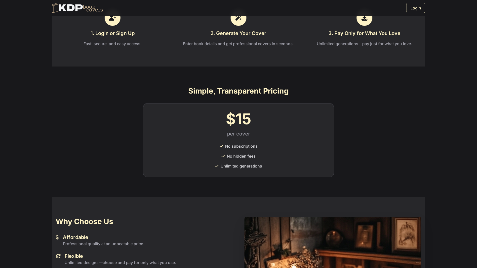 KDP Book Covers Screenshot 1