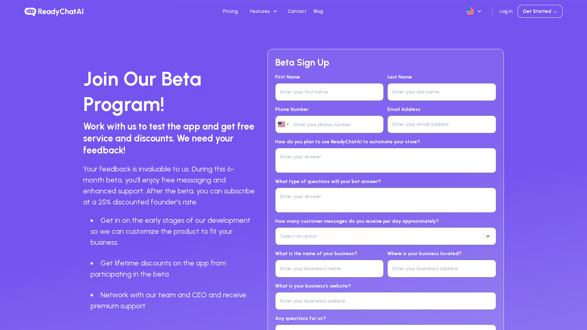 Ready Chat AI Screenshot