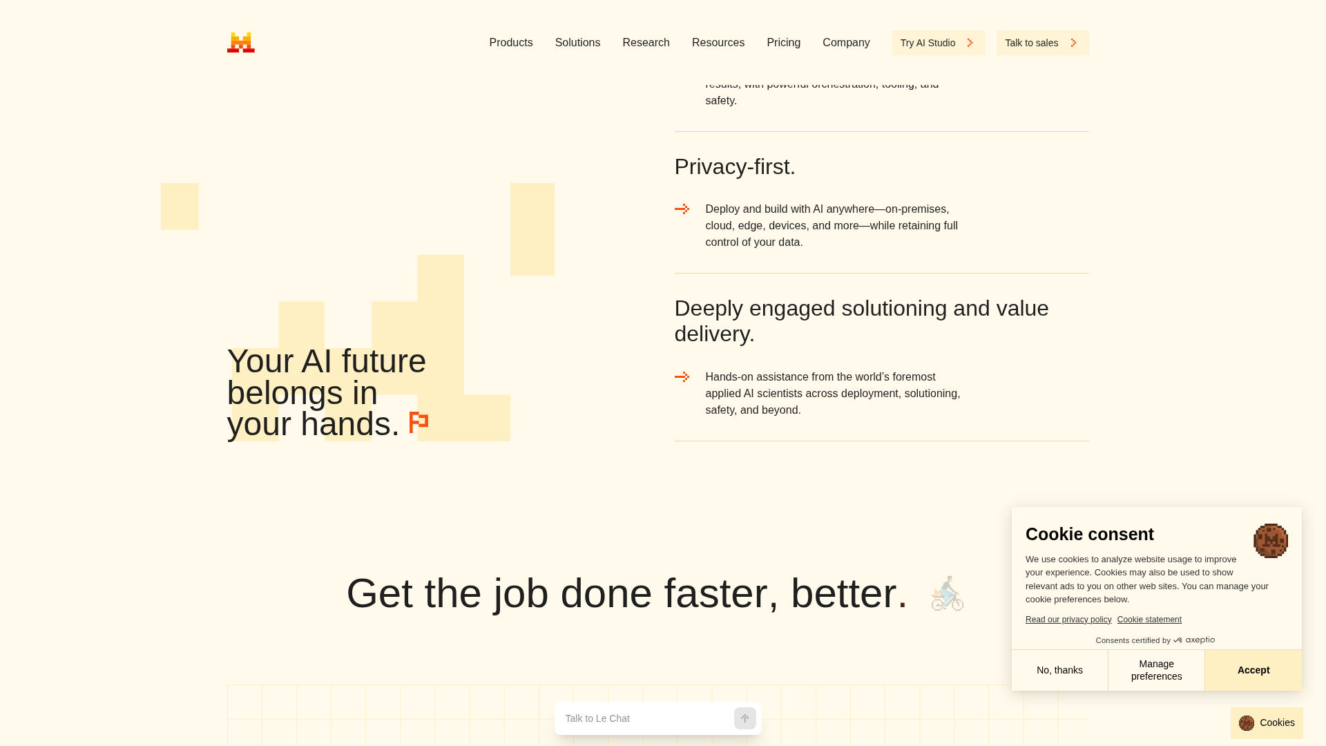 Mistral AI Screenshot 1