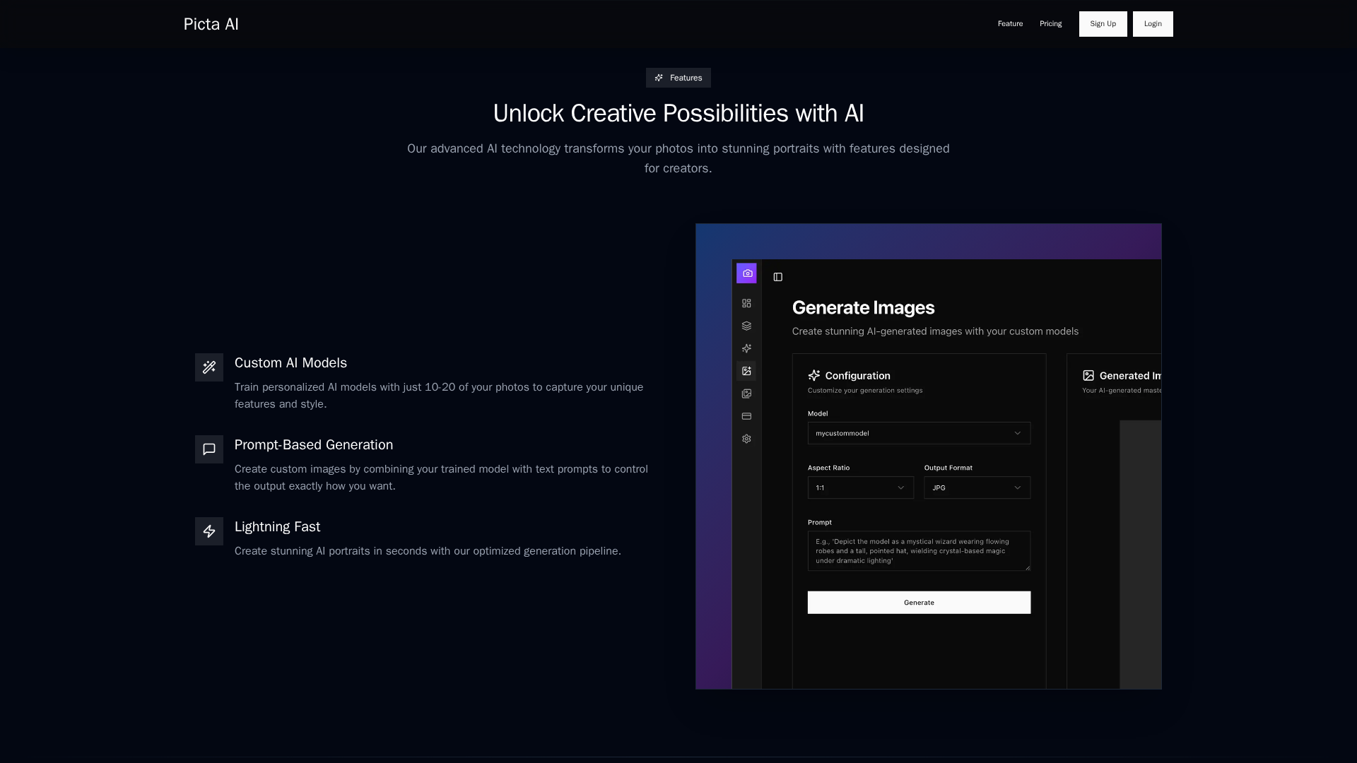 Picta AI Screenshot 1