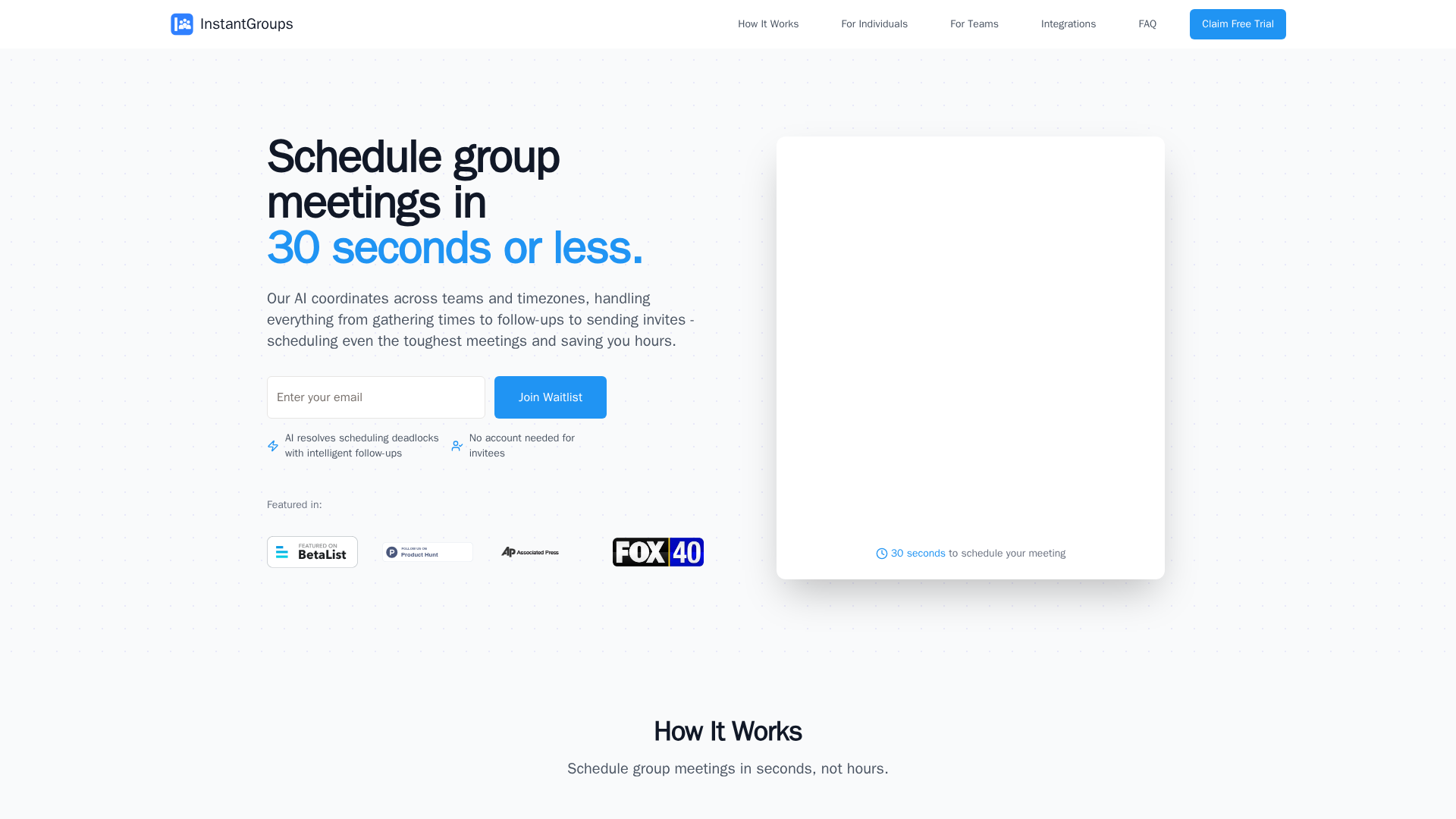 InstantGroups Screenshot